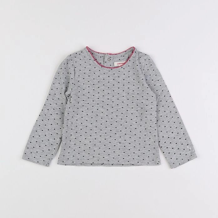 Catimini - tee-shirt gris - 2 ans