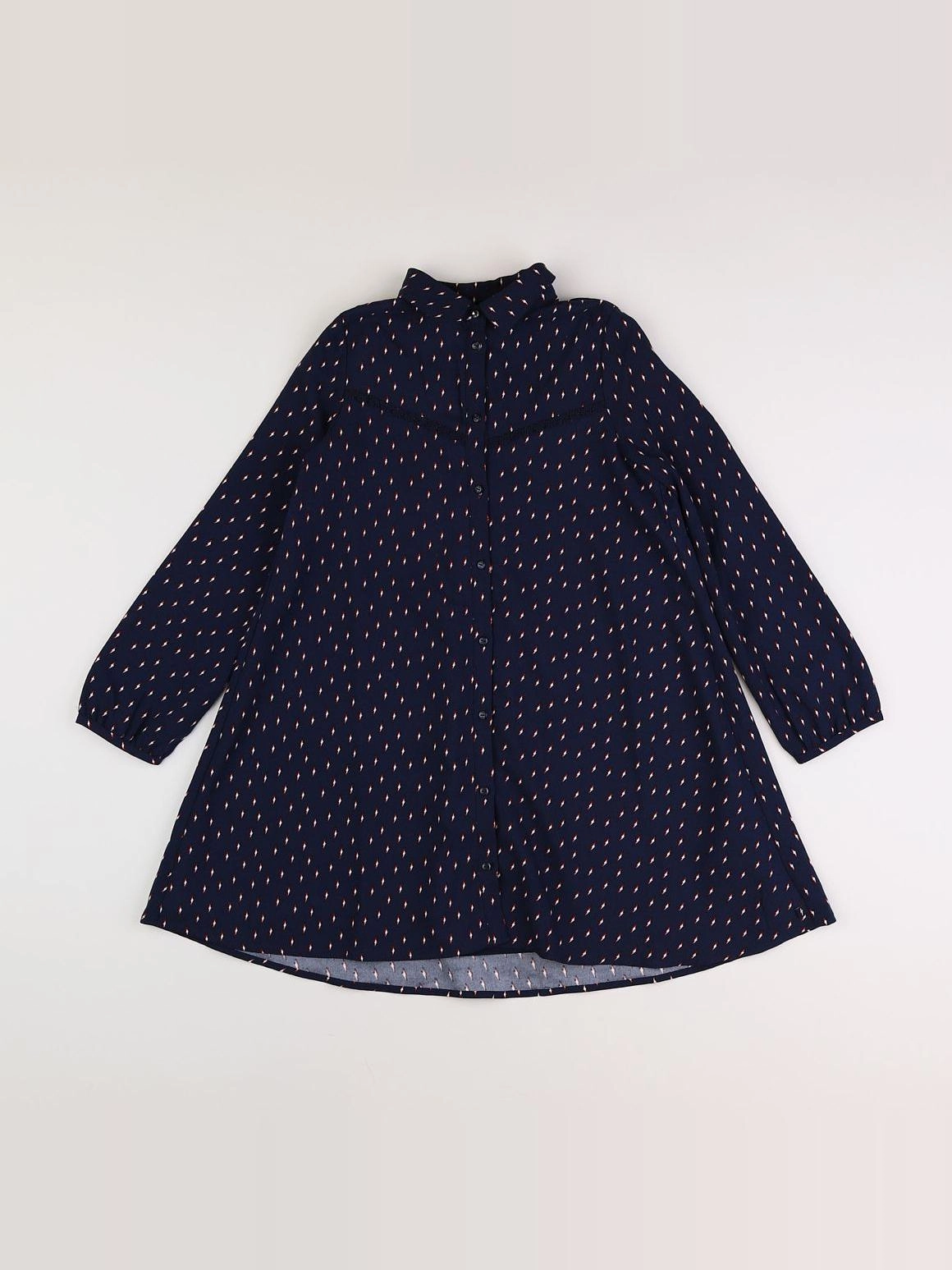 IKKS - robe bleu - 10 ans