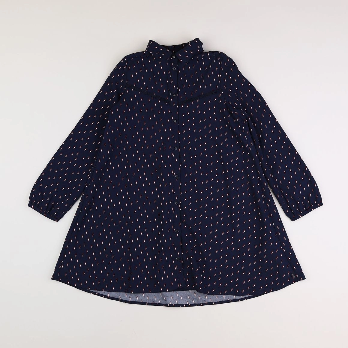 IKKS - robe bleu - 10 ans