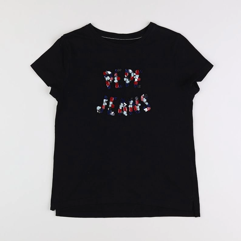 Pepe Jeans - tee-shirt noir - 10 ans