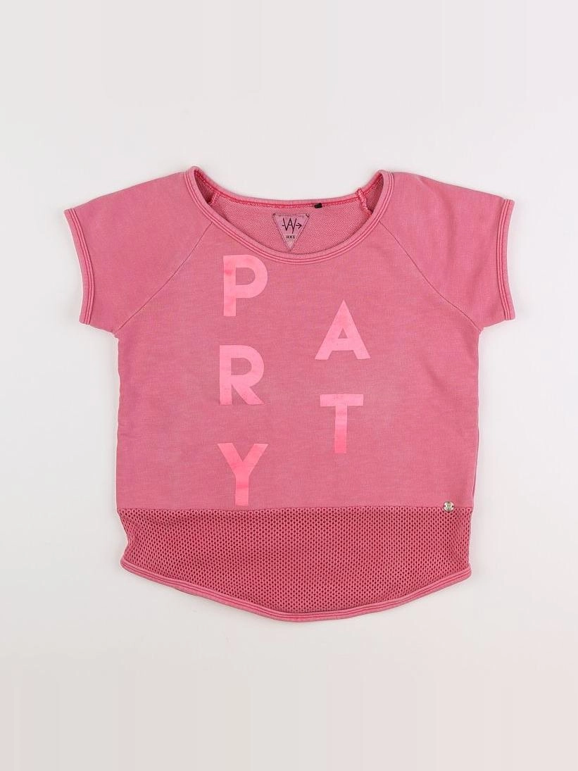 IKKS - sweat rose - 12 ans