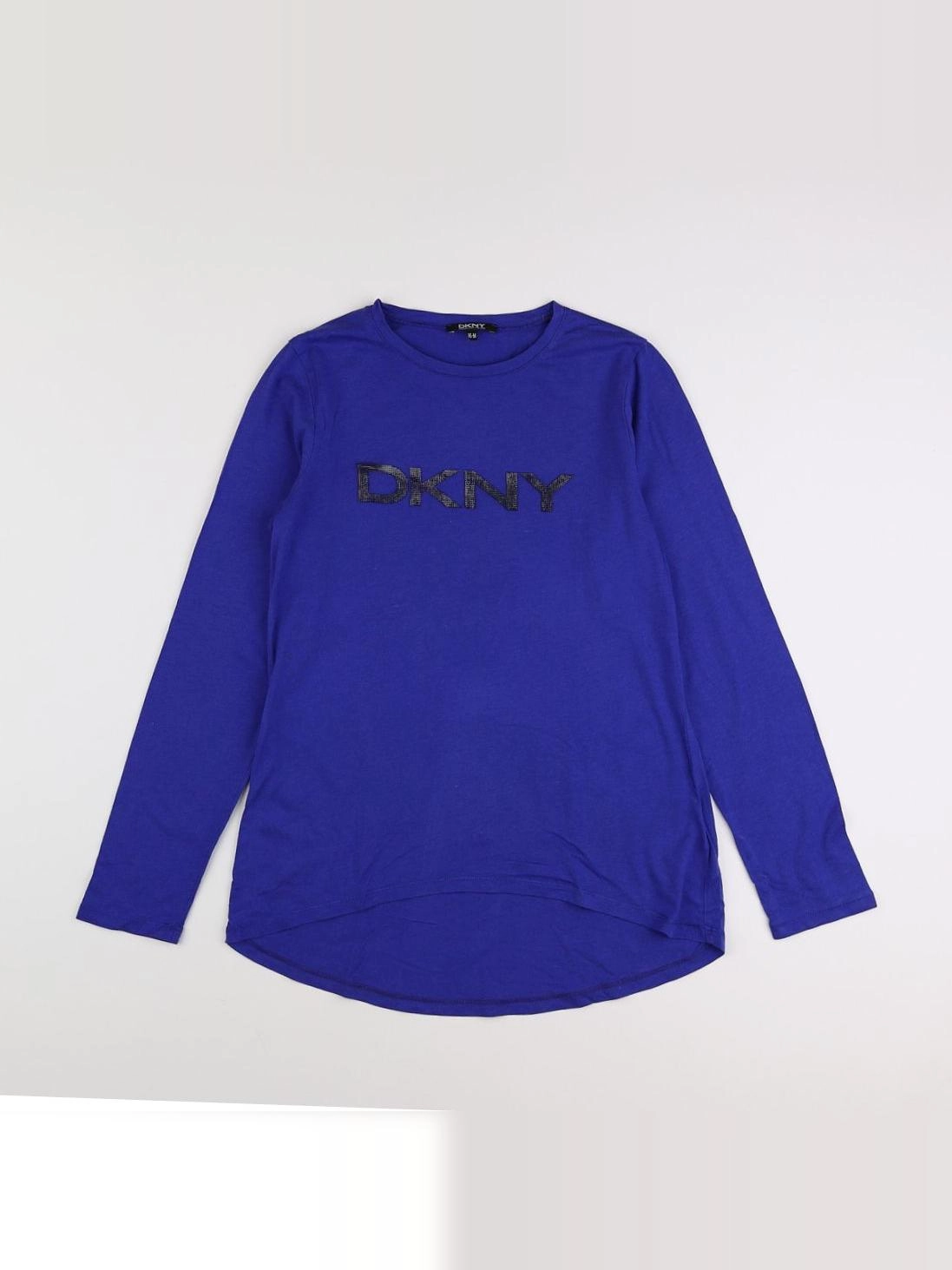 Dkny - tee-shirt bleu - 16 ans