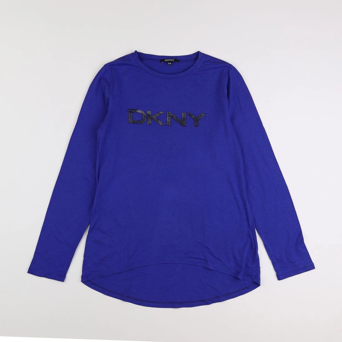 Dkny - tee-shirt bleu - 16 ans