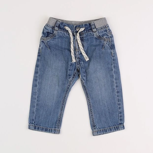 Tape à l'oeil - pantalon bleu - 6 mois
