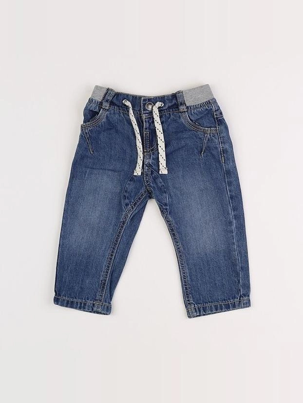 Tape à l'oeil - pantalon bleu - 6 mois