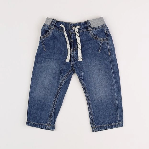 Tape à l'oeil - pantalon bleu - 6 mois