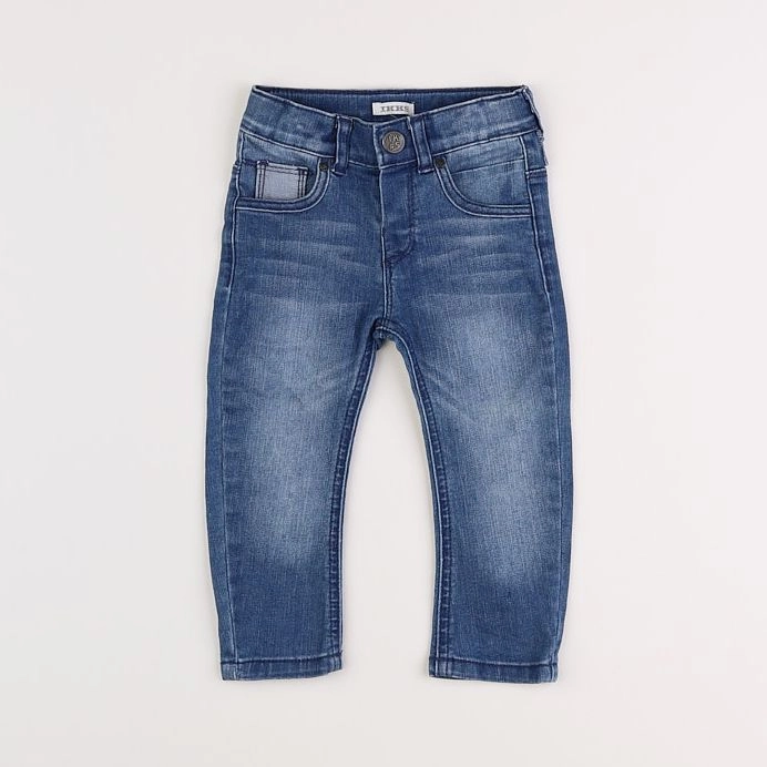 IKKS - pantalon bleu - 12 mois