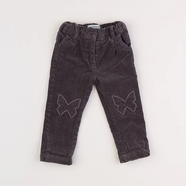 Vertbaudet - pantalon gris - 6 mois