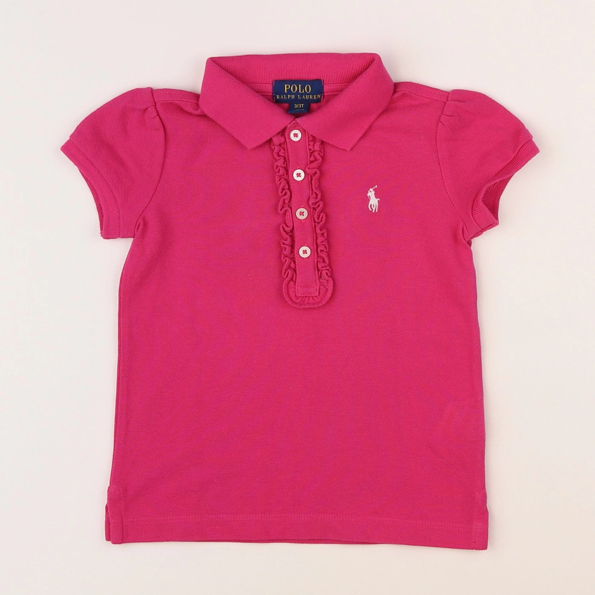 Ralph Lauren - polo rose - 3 ans