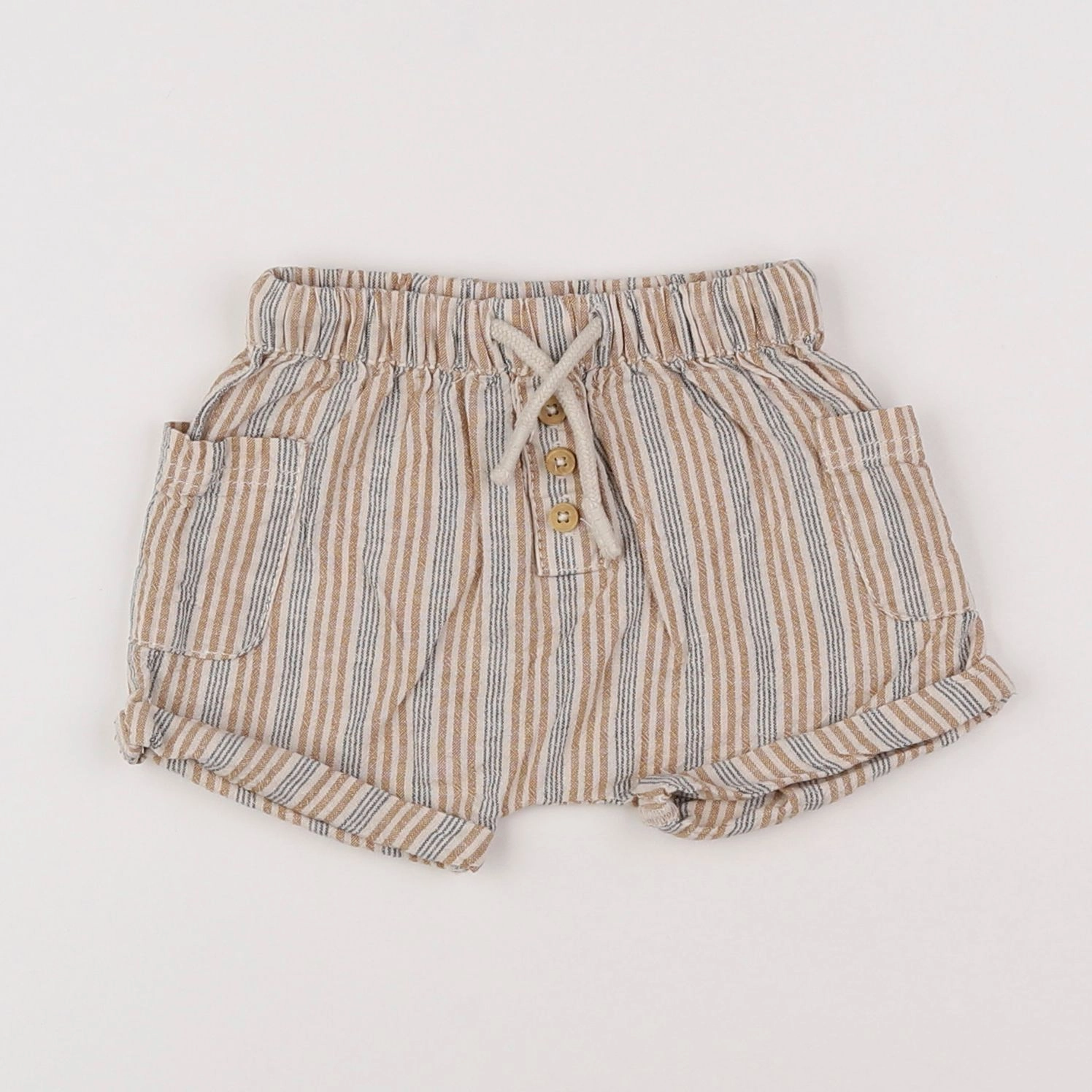 Vertbaudet - short multicolore - 6 mois