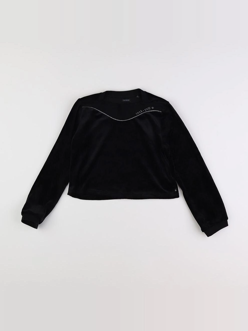 IKKS - sweat noir - 8 ans