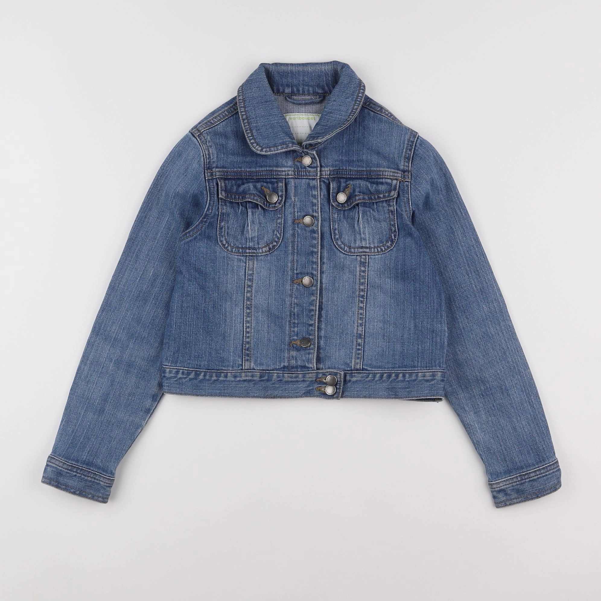 Vertbaudet - veste bleu - 10 ans