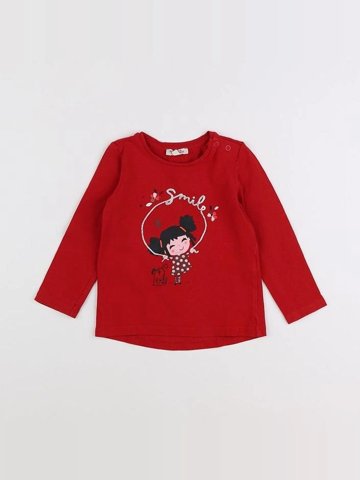 Catimini - tee-shirt rouge - 2 ans