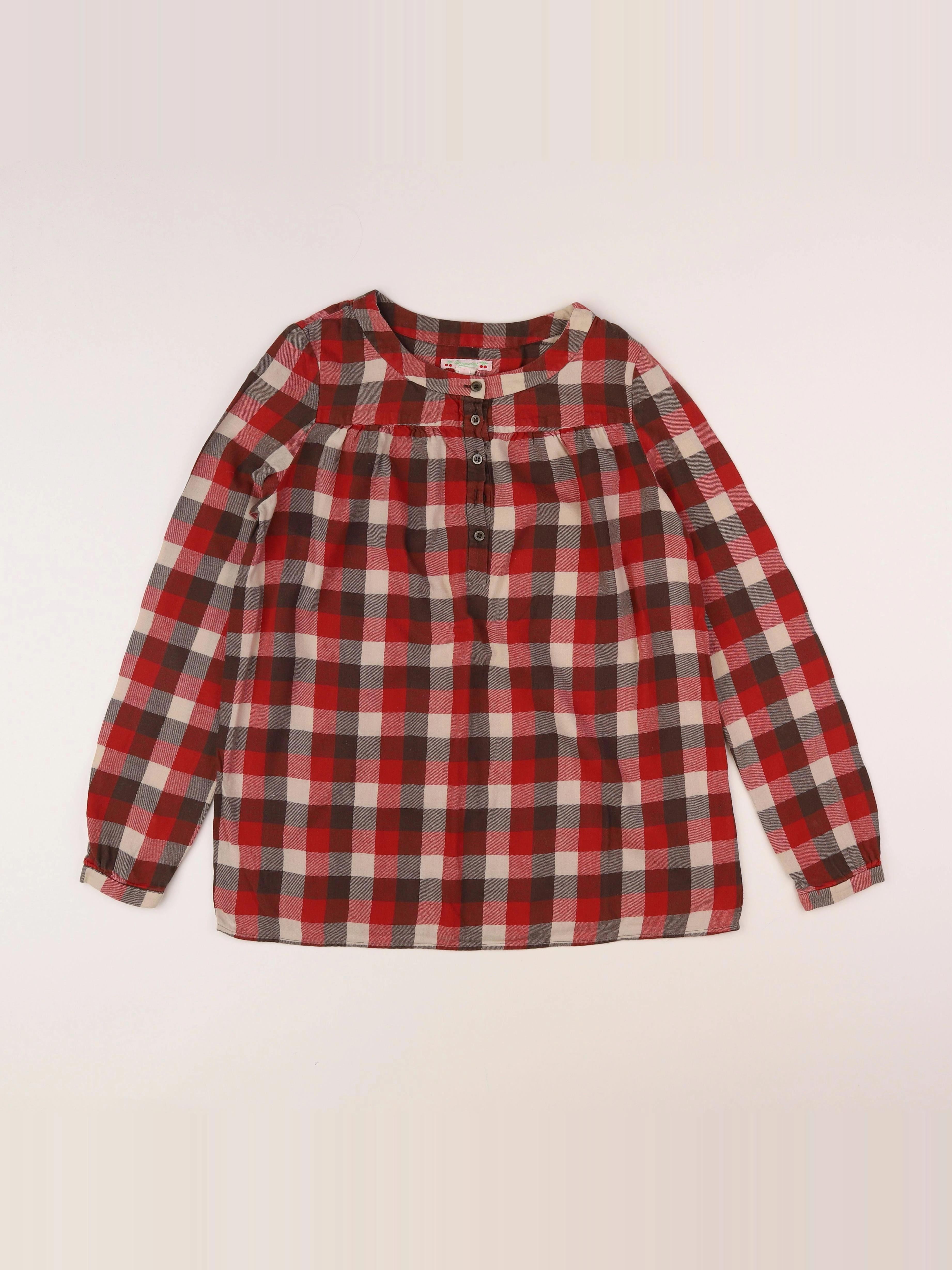Bonpoint - blouse rouge - 10 ans