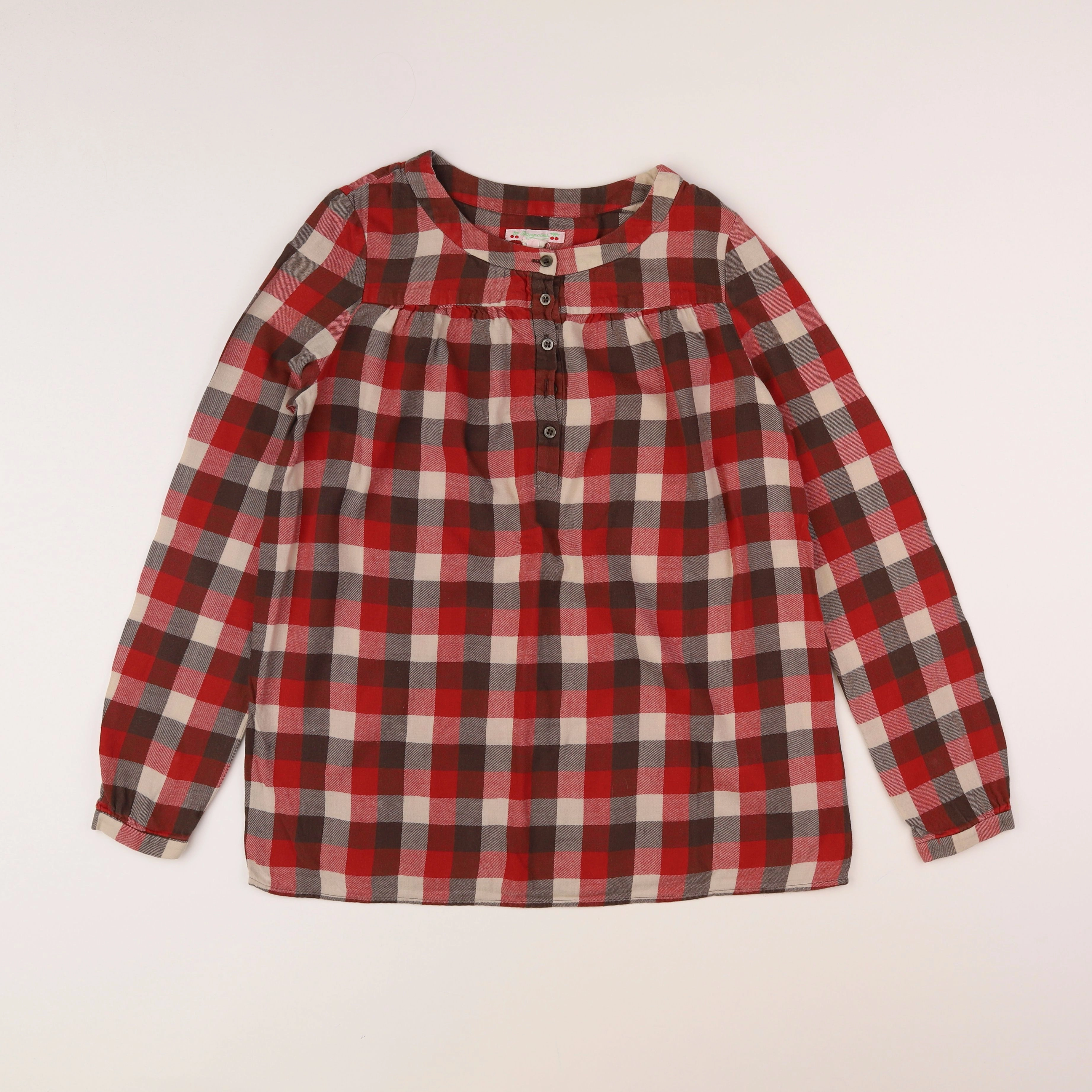 Bonpoint - blouse rouge - 10 ans