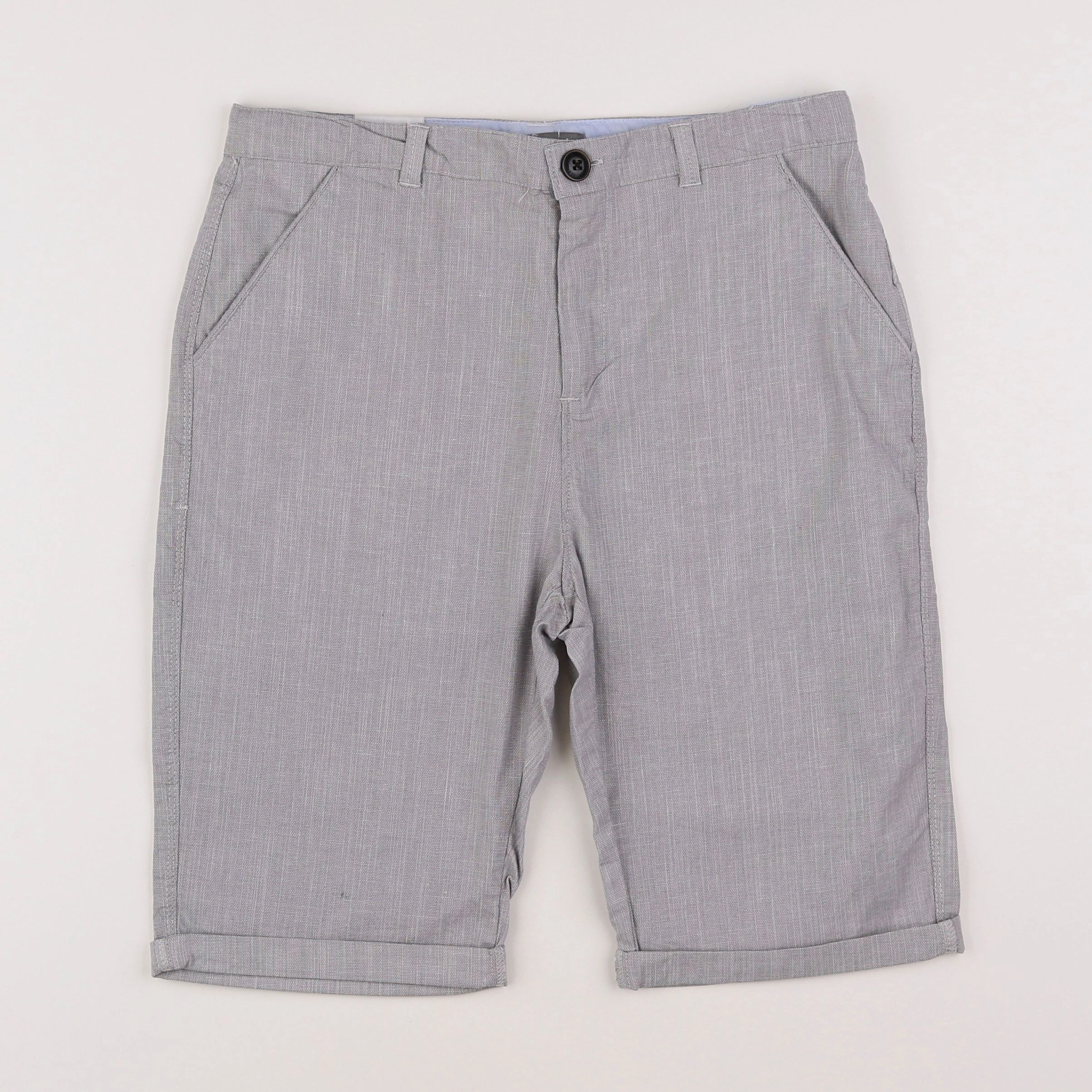 Vertbaudet - short gris - 14 ans