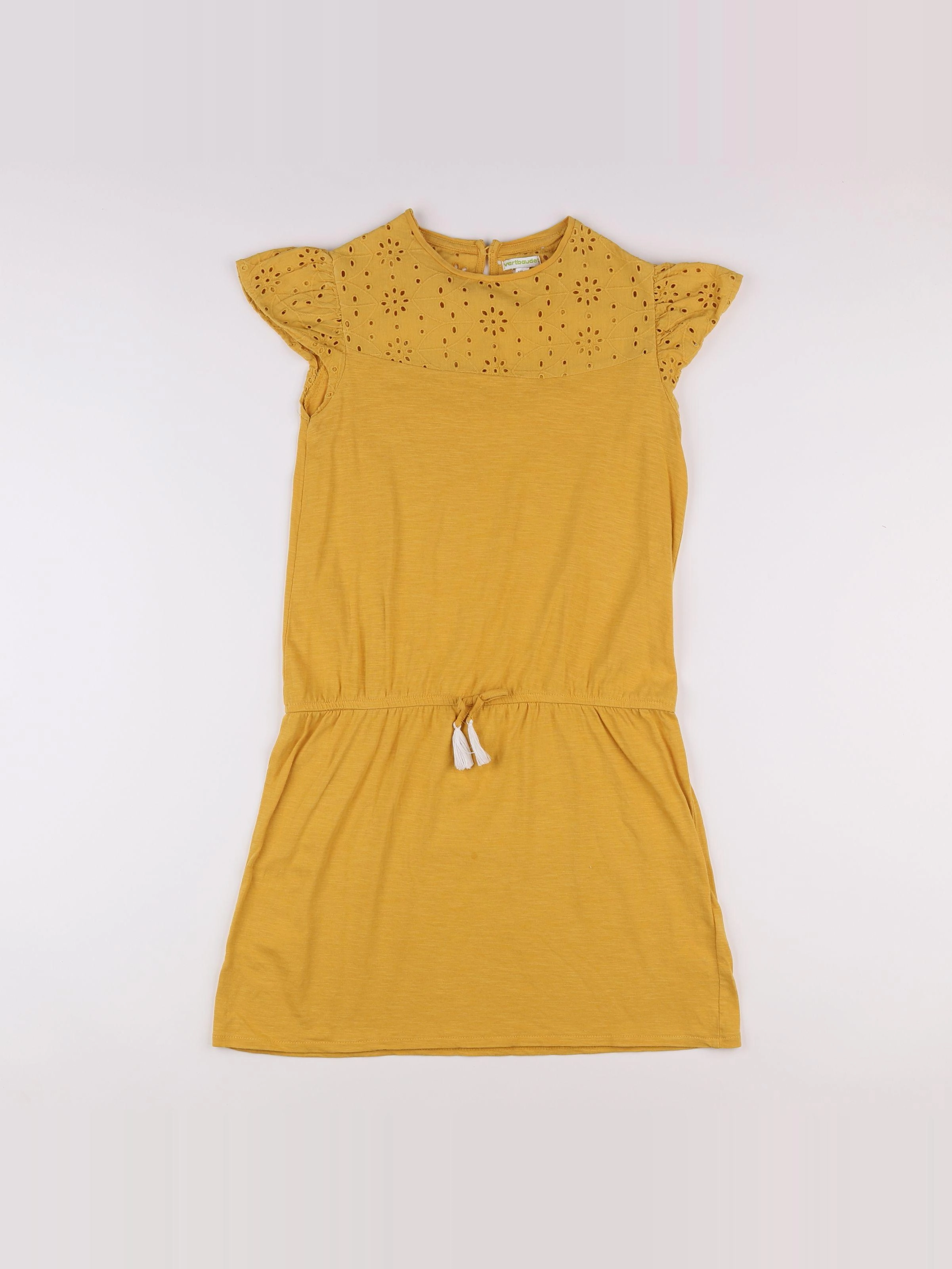 Vertbaudet - robe jaune - 14 ans