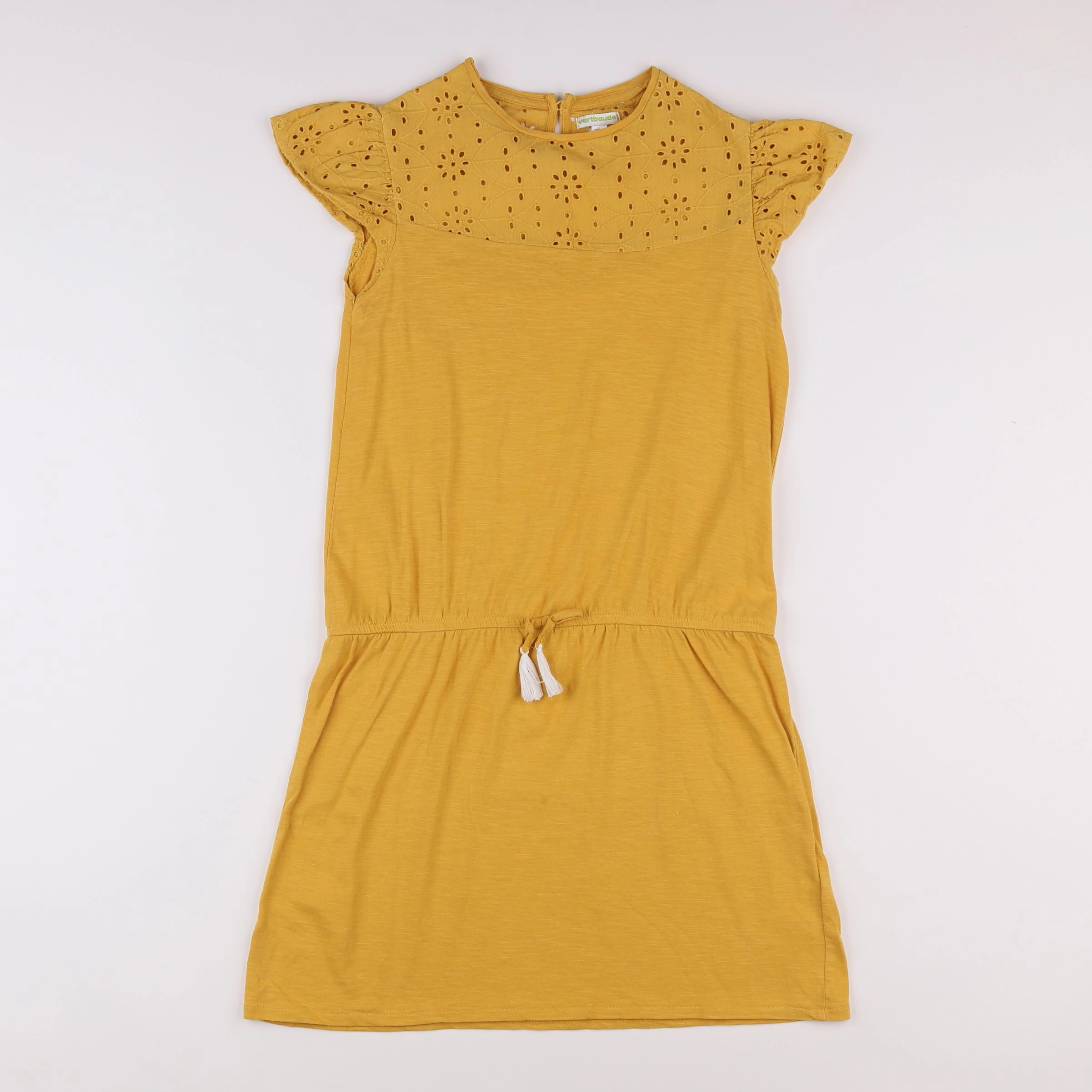 Vertbaudet - robe jaune - 14 ans