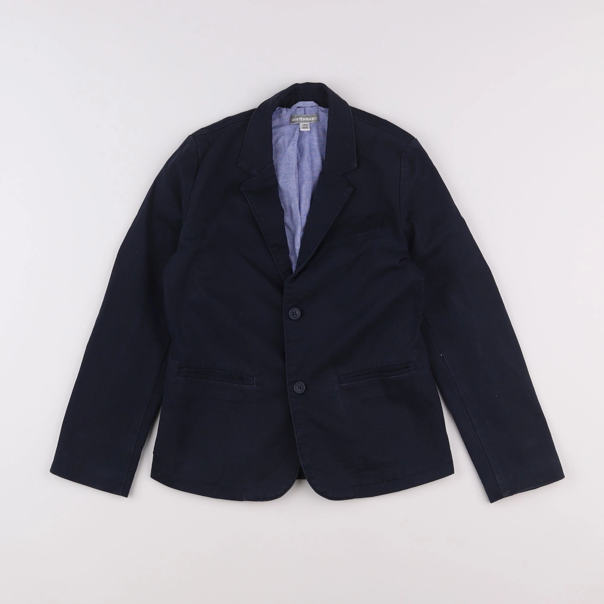 Vertbaudet - veste bleu - 8 ans