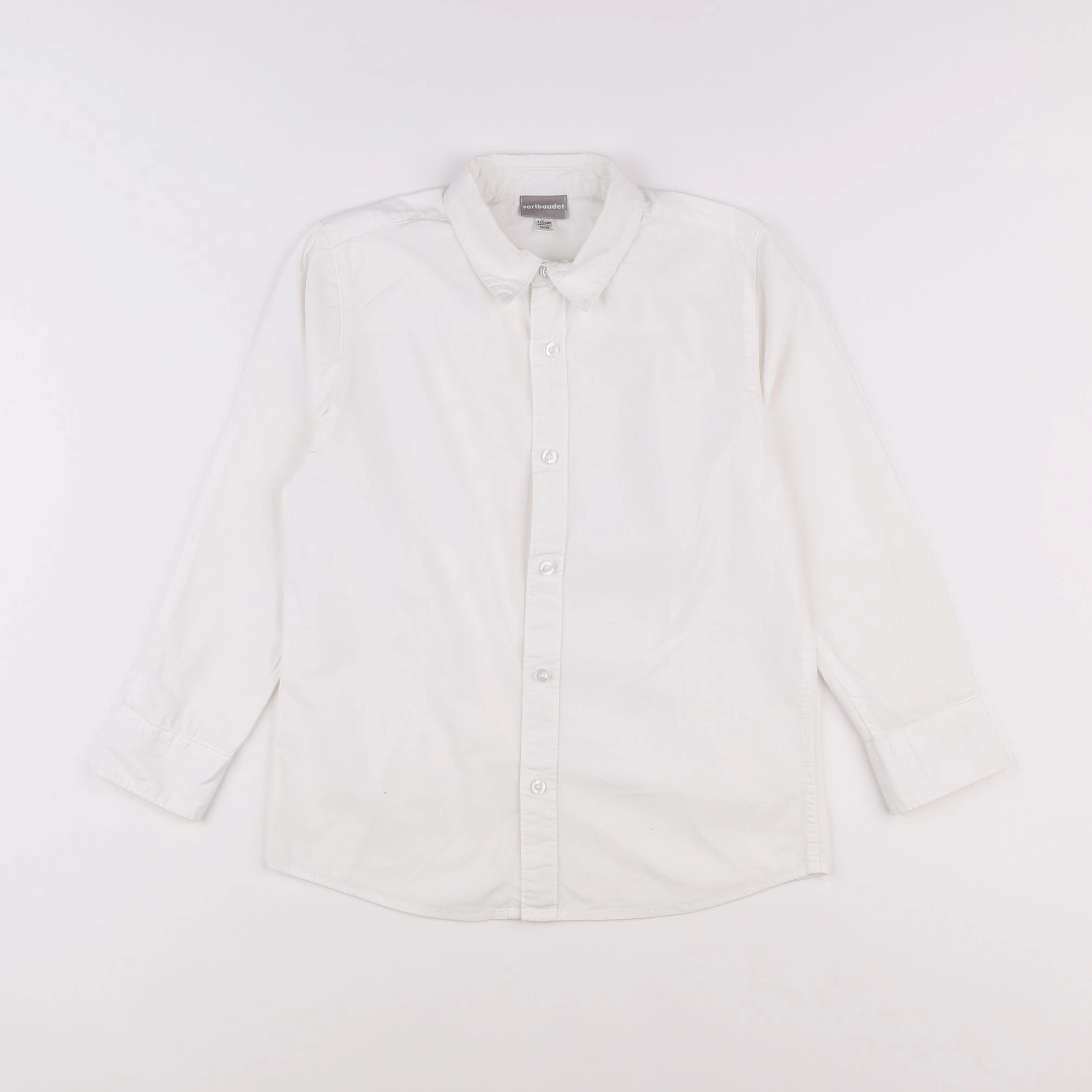 Vertbaudet - chemise blanc - 8 ans