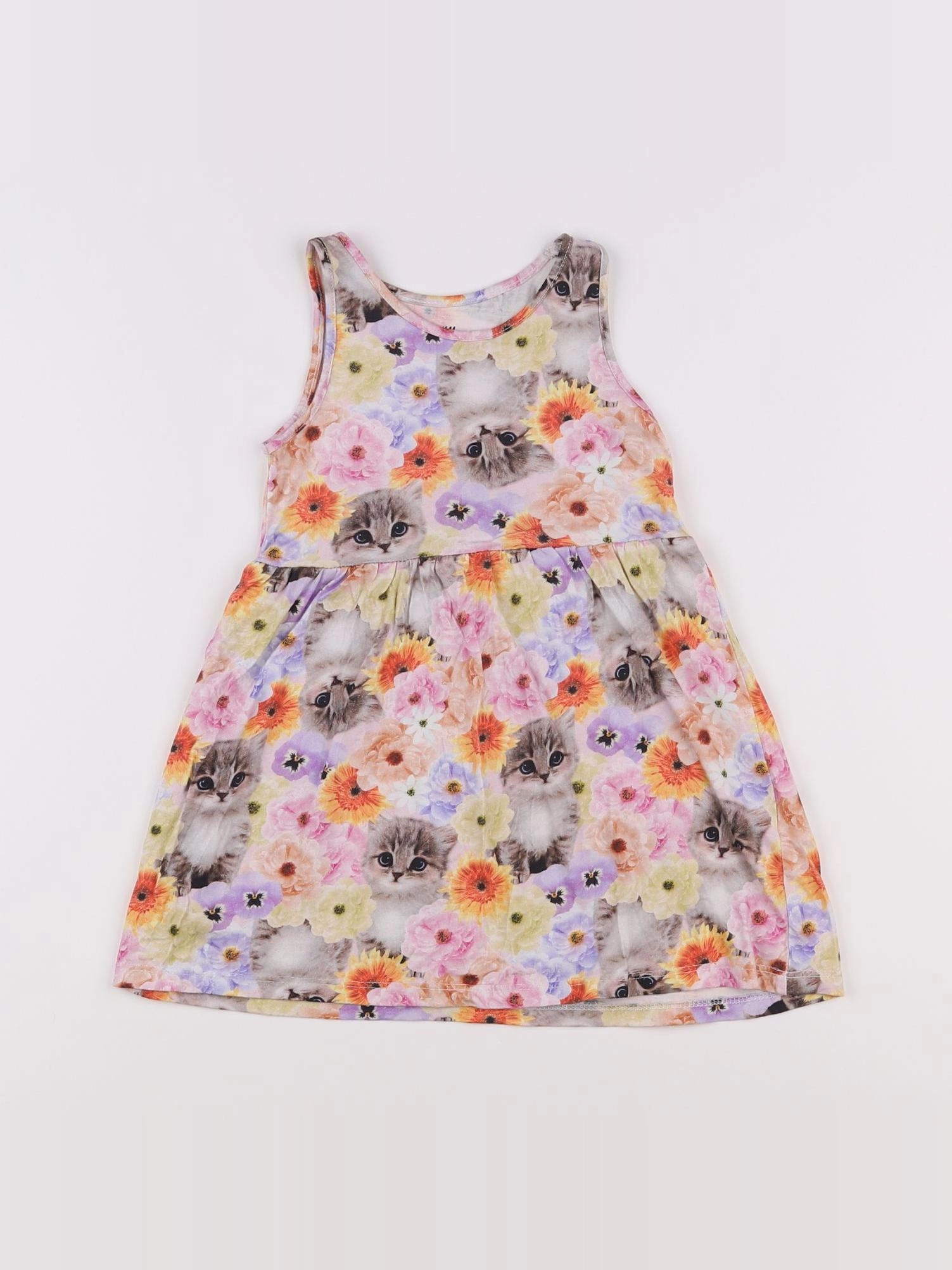 H&M - robe multicolore - 2 ans