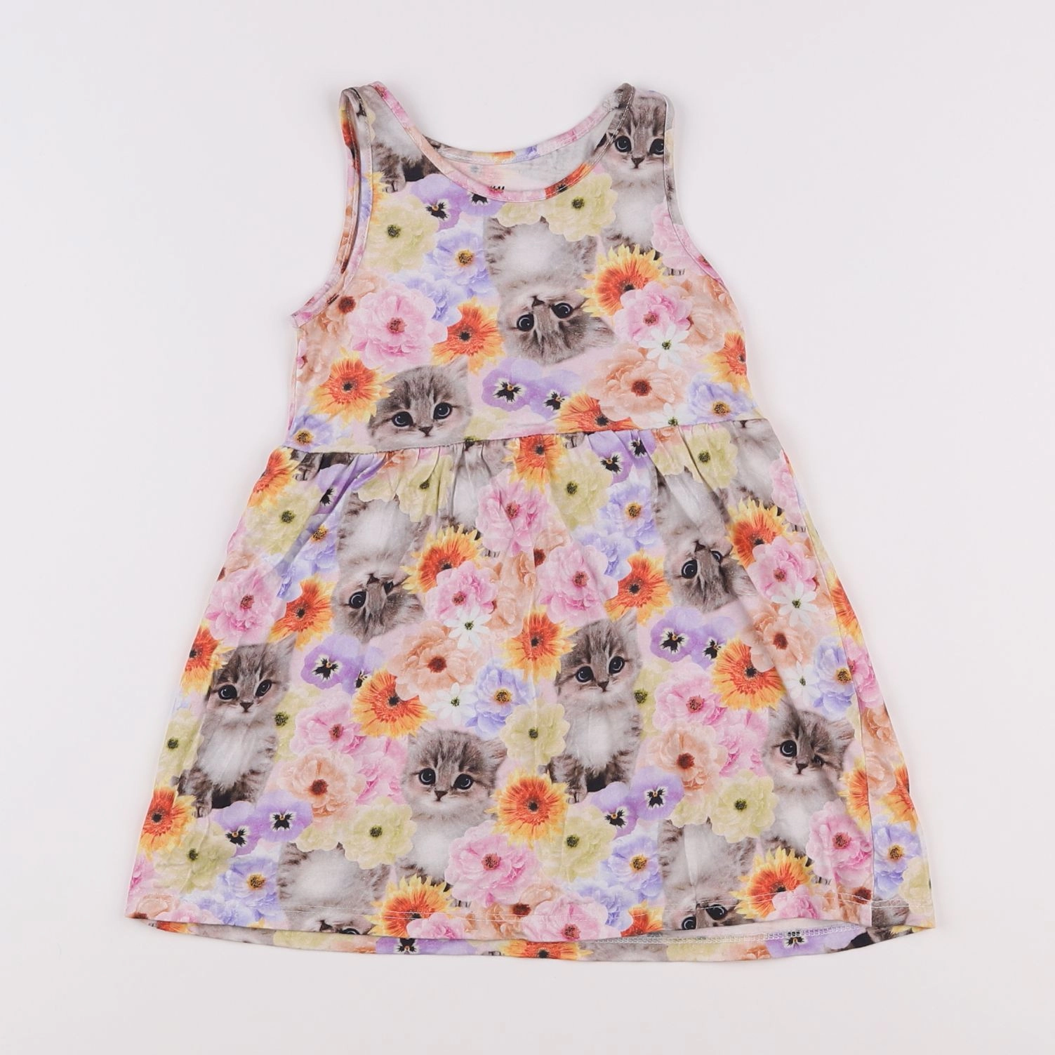H&M - robe multicolore - 2 ans