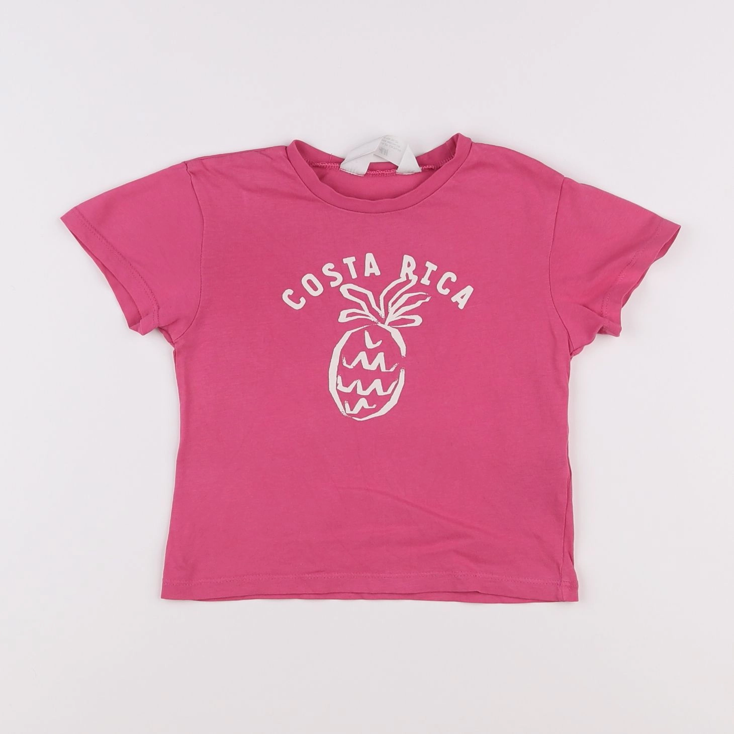 H&M - tee-shirt rose - 2 ans