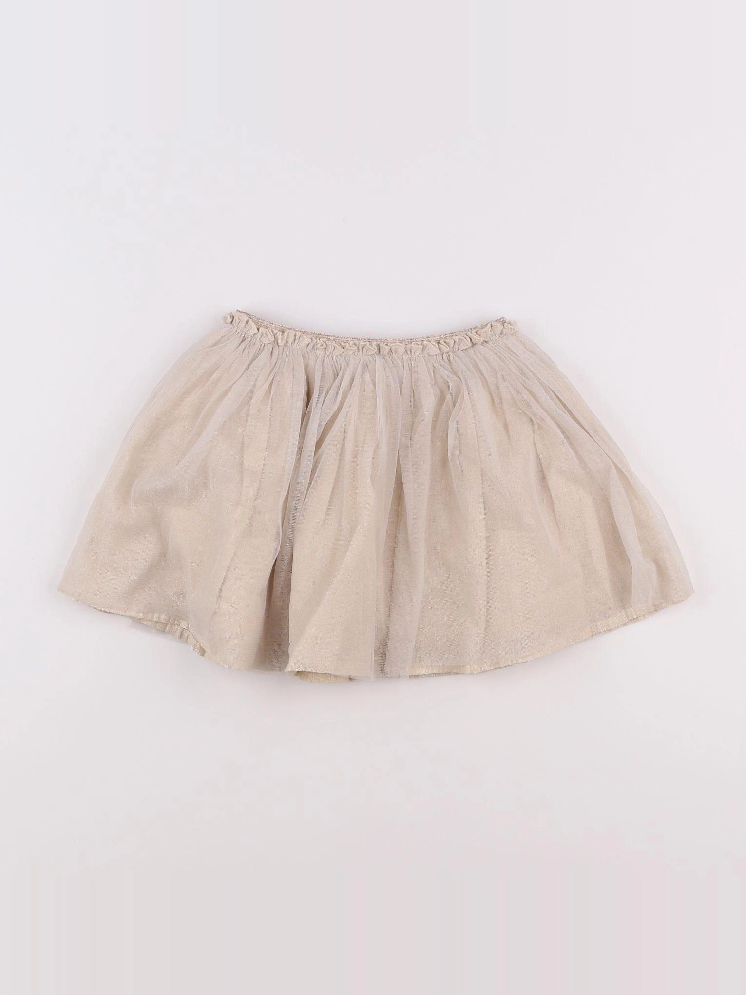 Tape à l'oeil - jupe beige, or - 18 mois