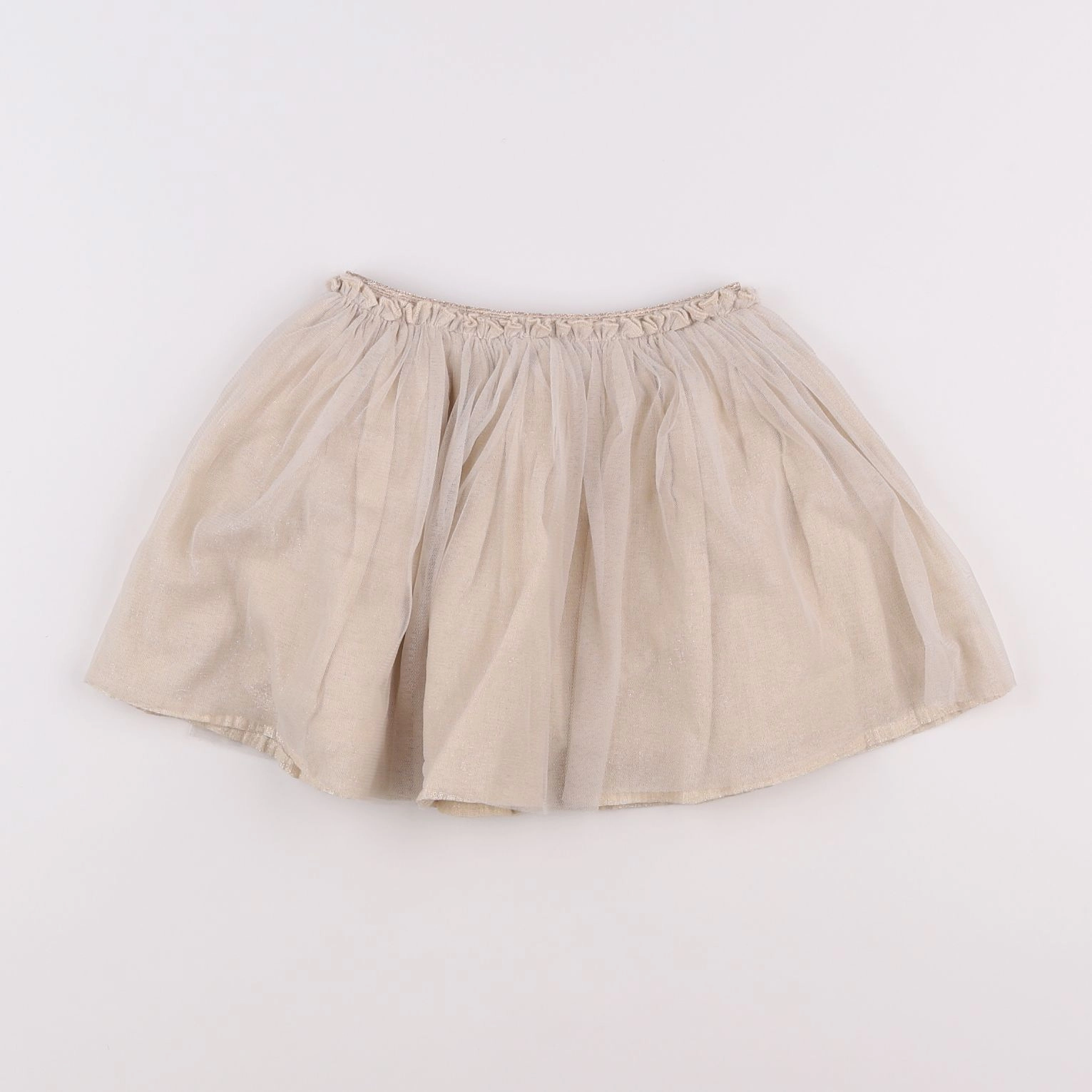 Tape à l'oeil - jupe beige, or - 18 mois