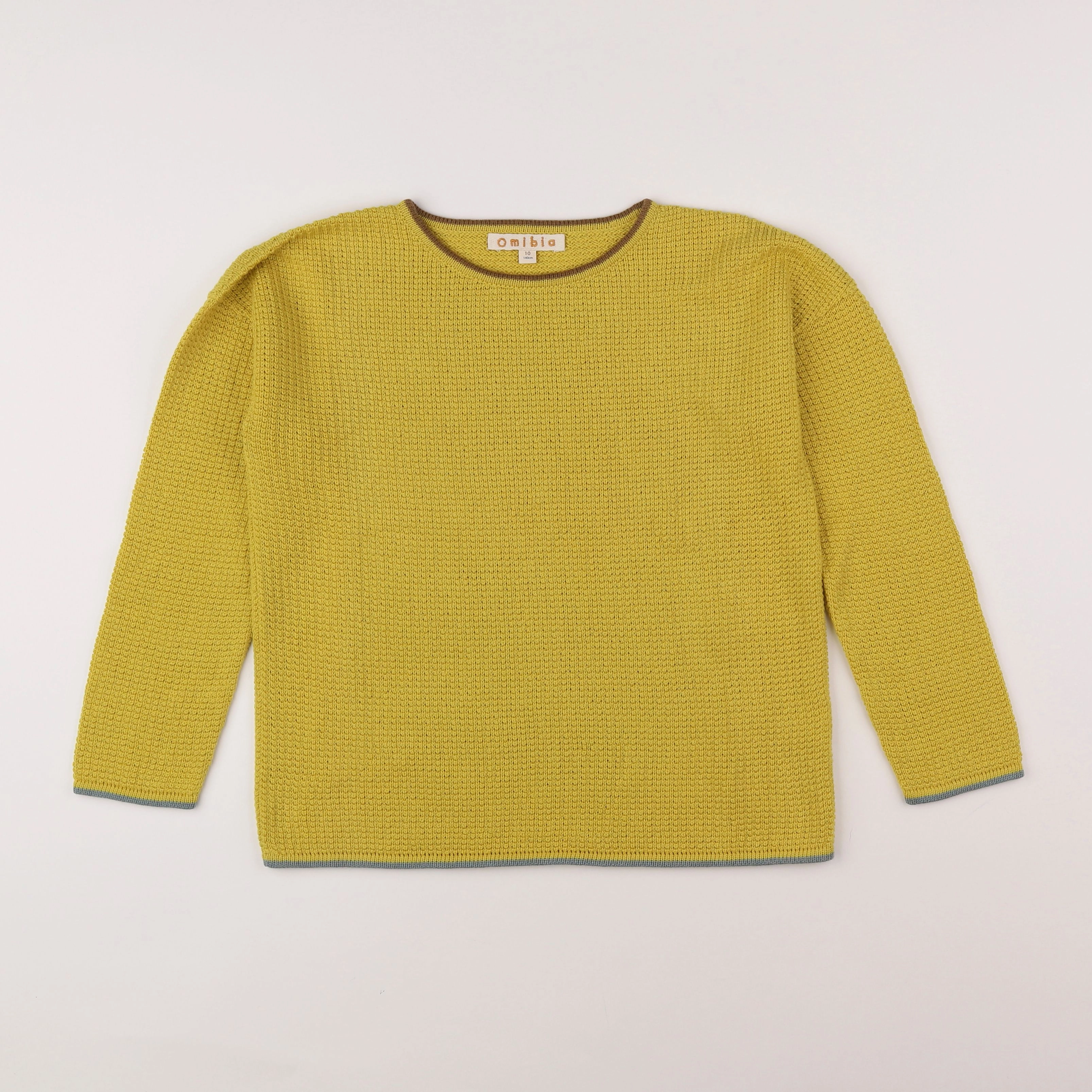 Omibia - pull jaune - 10 ans