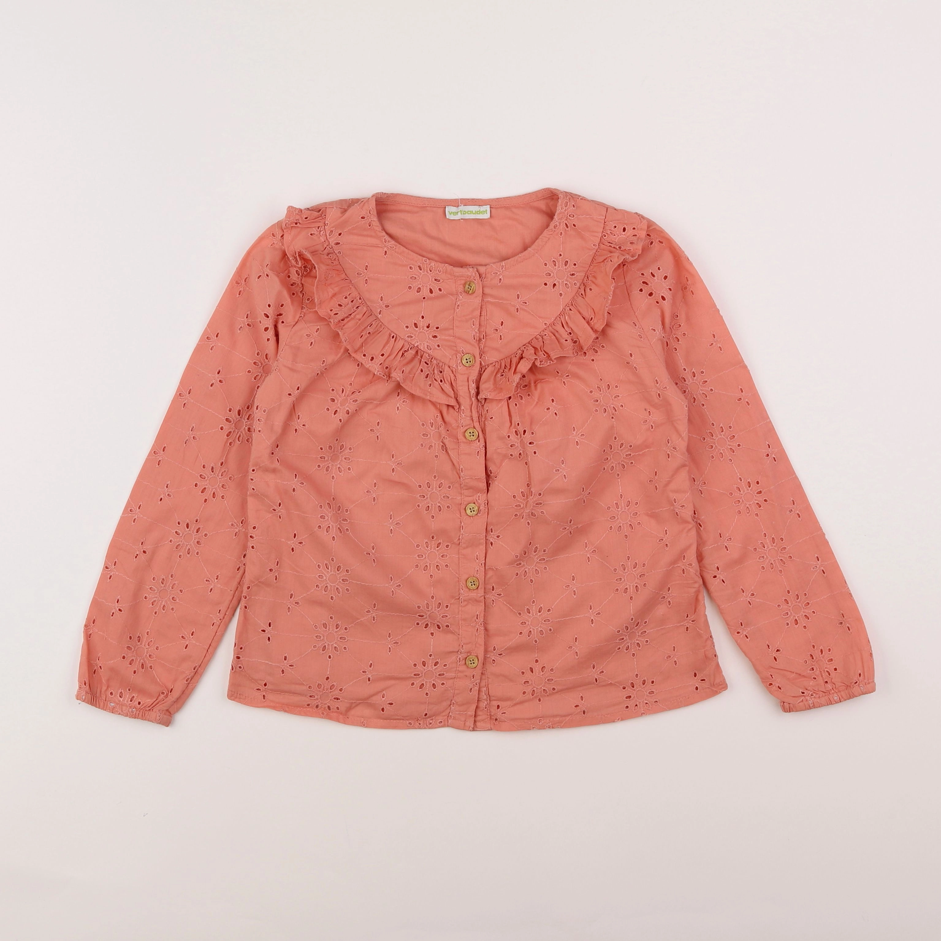 Vertbaudet - blouse rose - 8 ans
