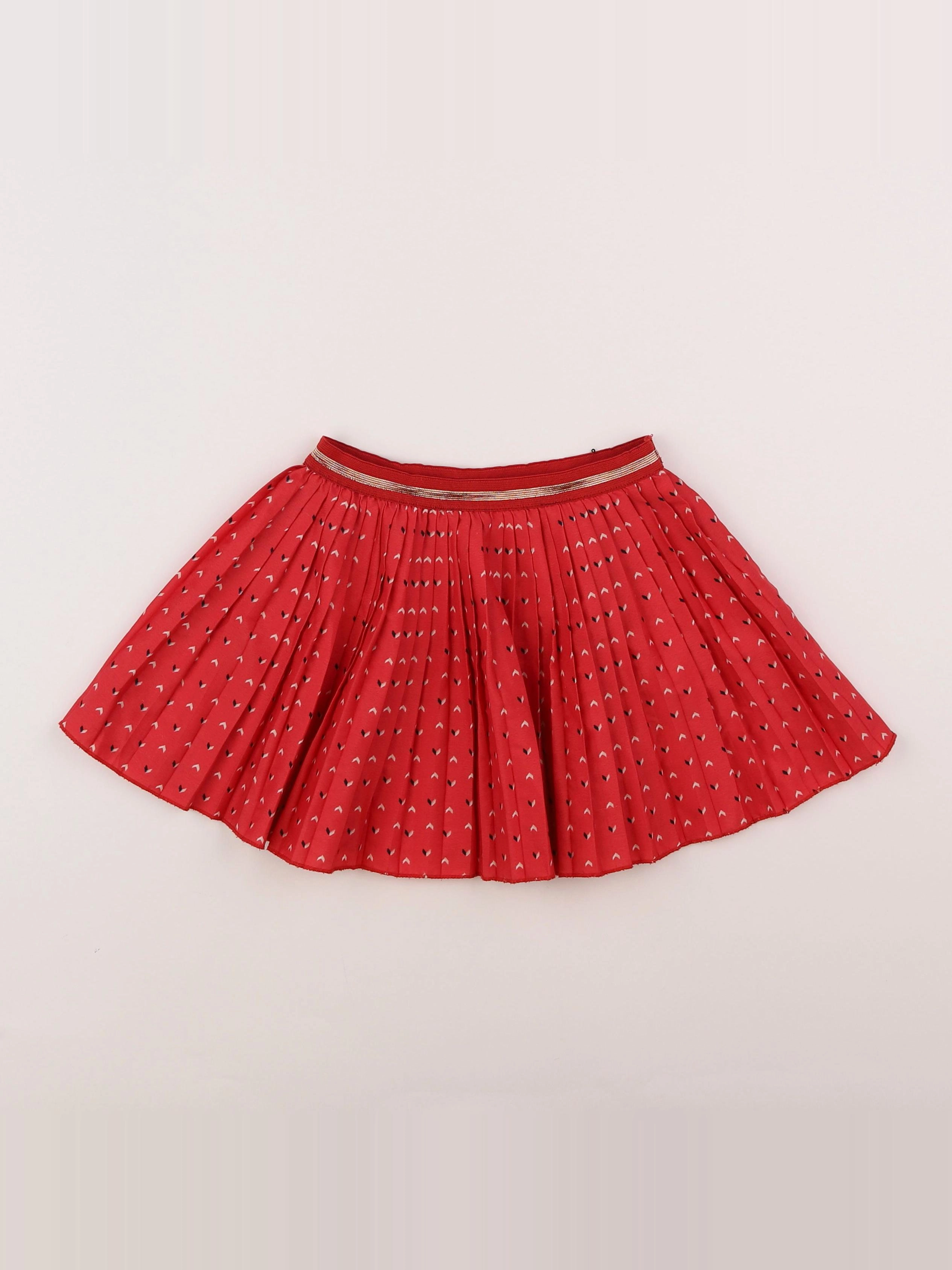 Tape à l'oeil - jupe rouge - 2 ans