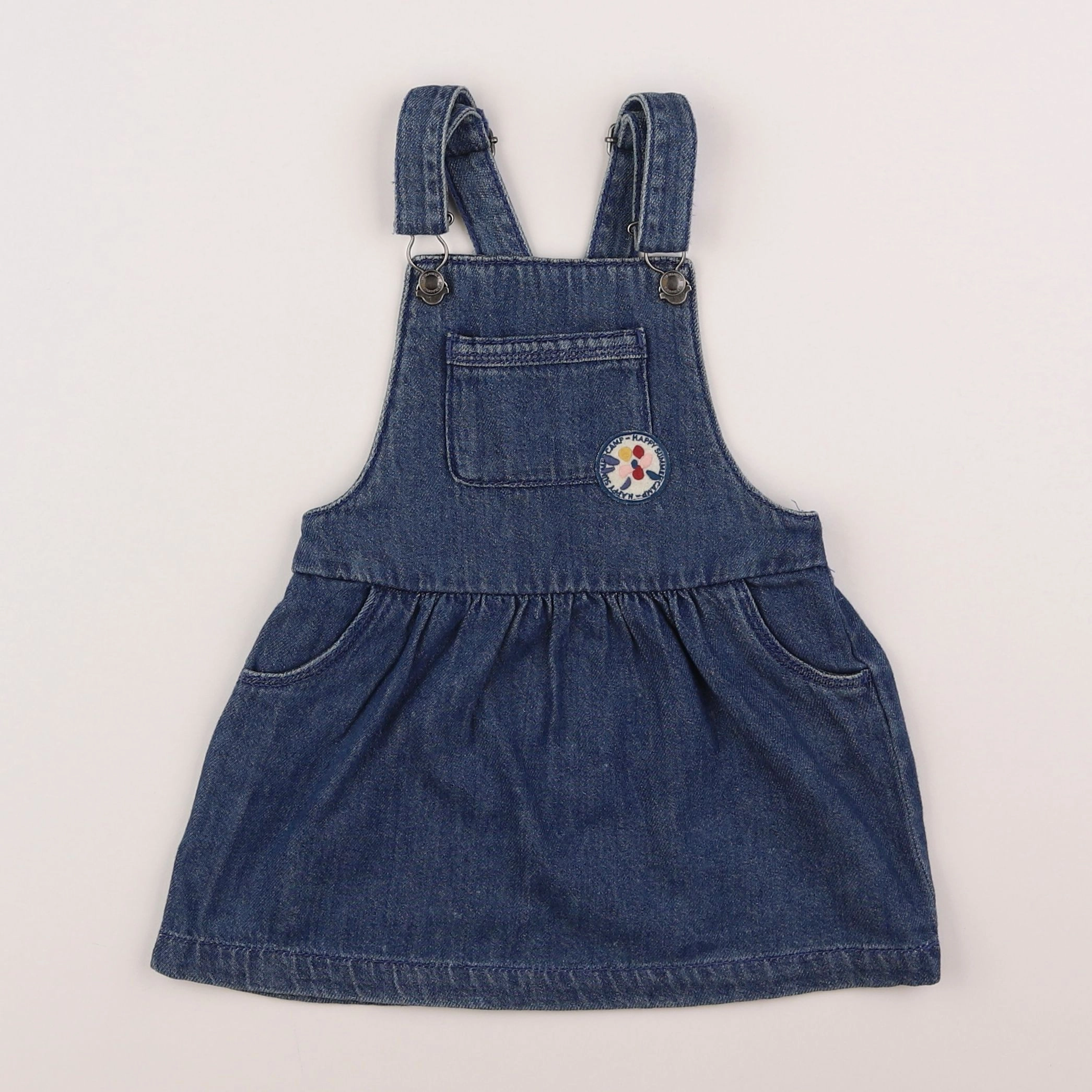 Vertbaudet - robe bleu - 2 ans
