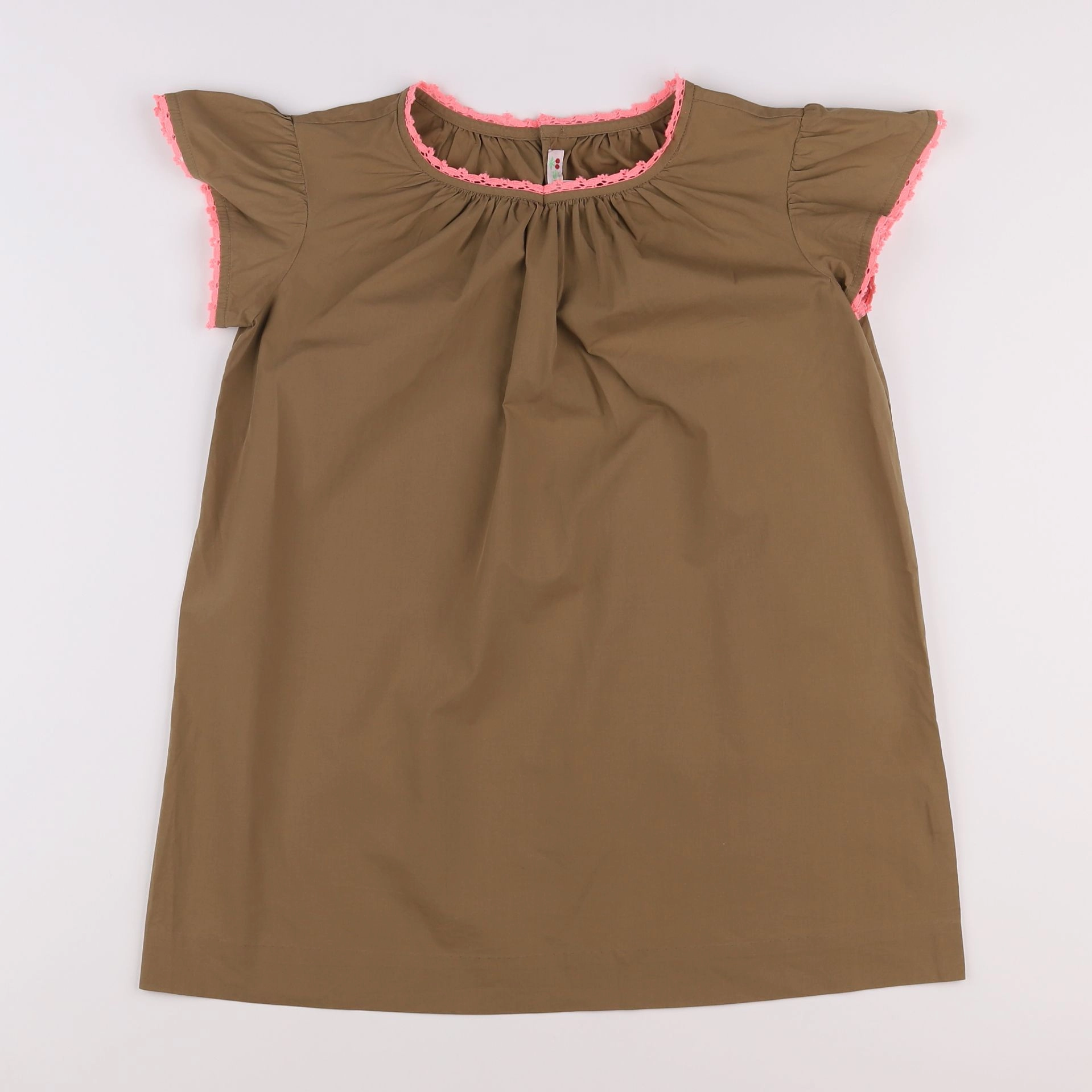 Bonpoint - robe marron - 8 ans