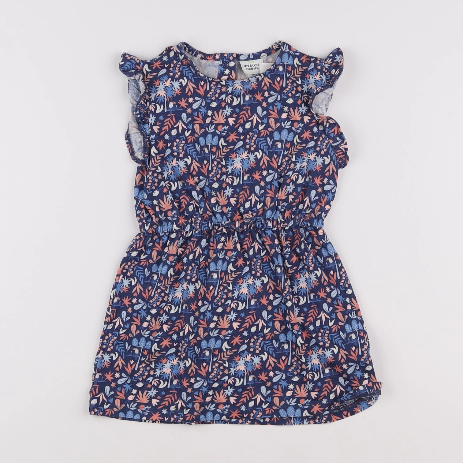 Tape à l'oeil - robe bleu - 2 ans