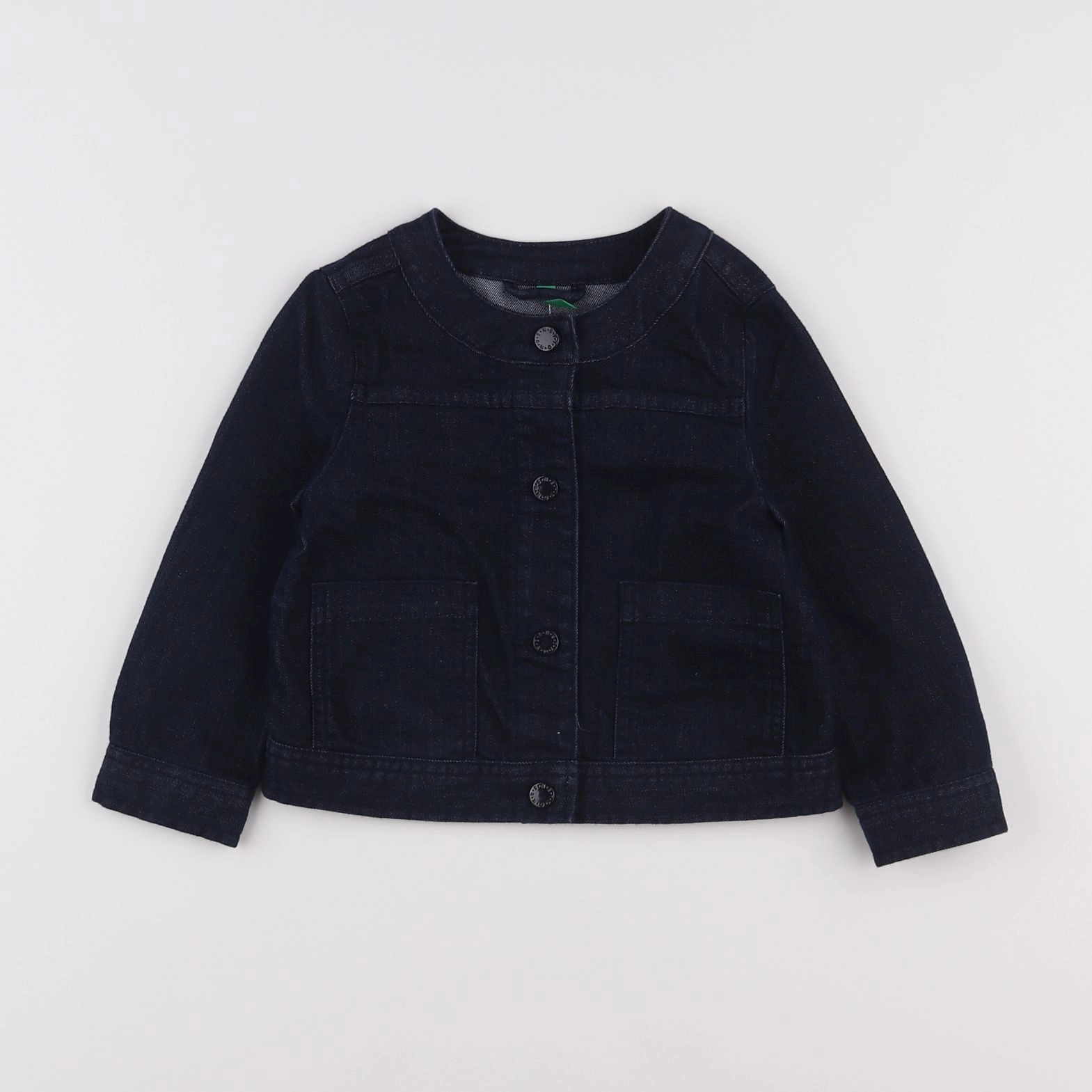 Benetton - veste bleu - 2 ans