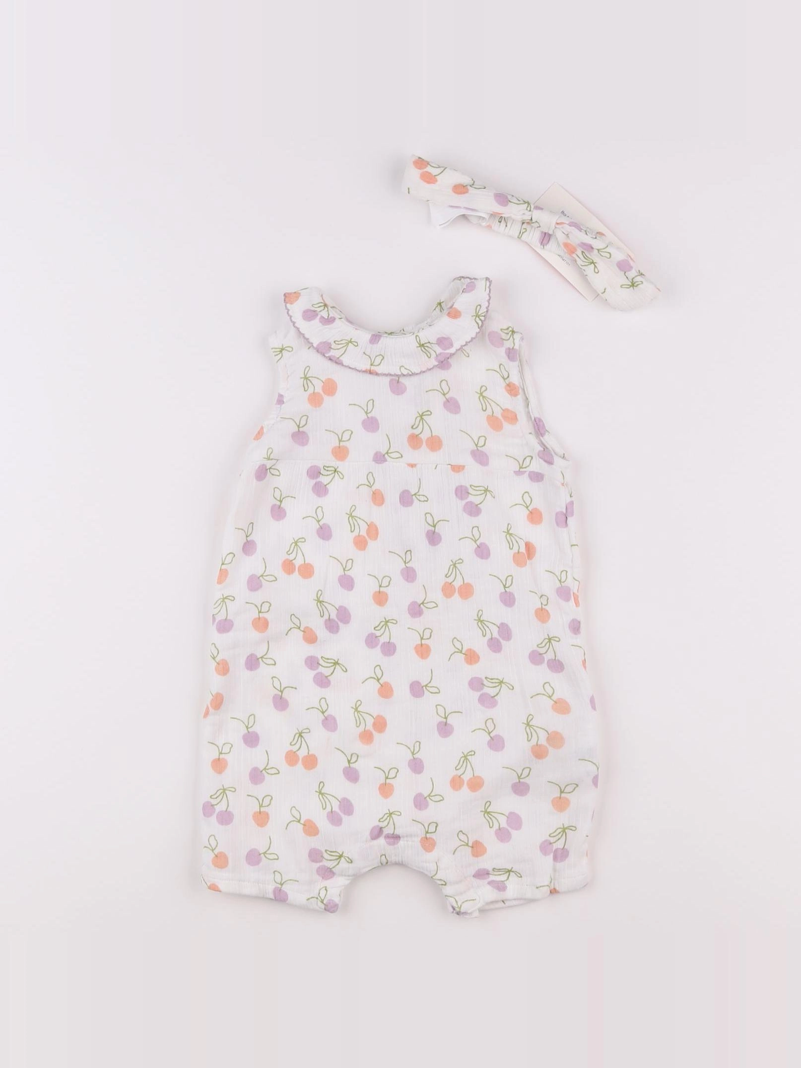 Boutchou - combinaison blanc - 12 mois