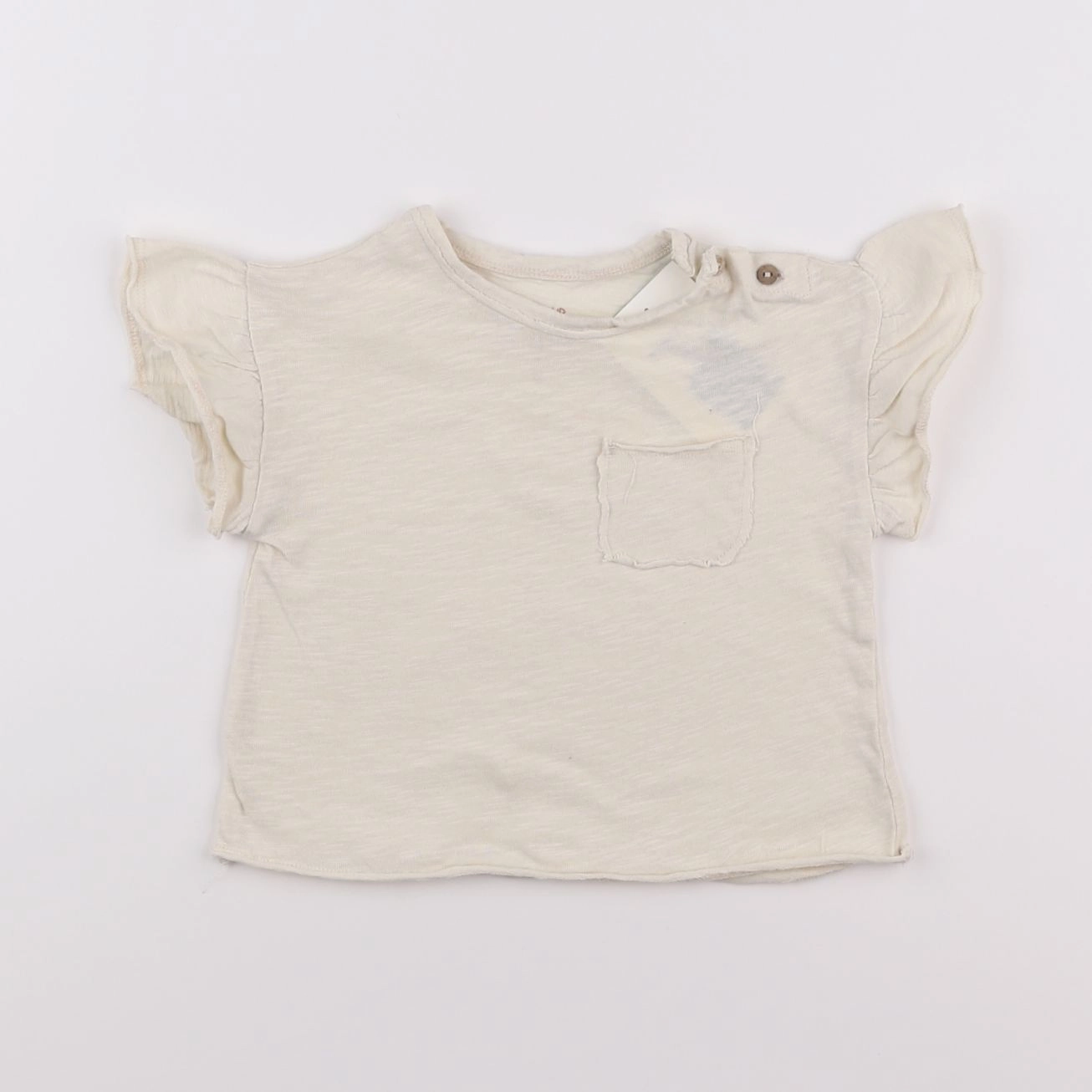 Play Up - tee-shirt beige - 9 mois