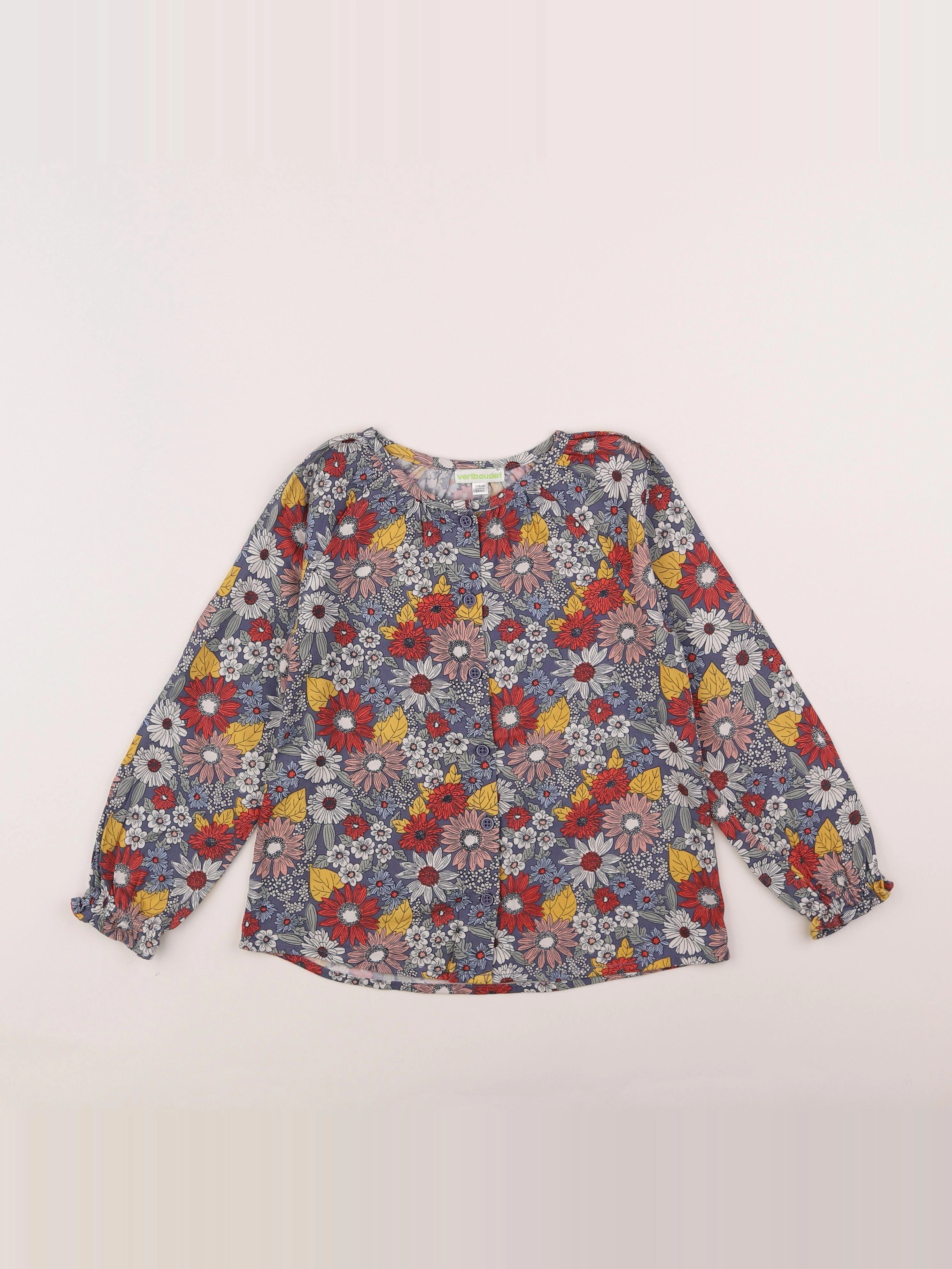Vertbaudet - blouse multicolore - 6 ans