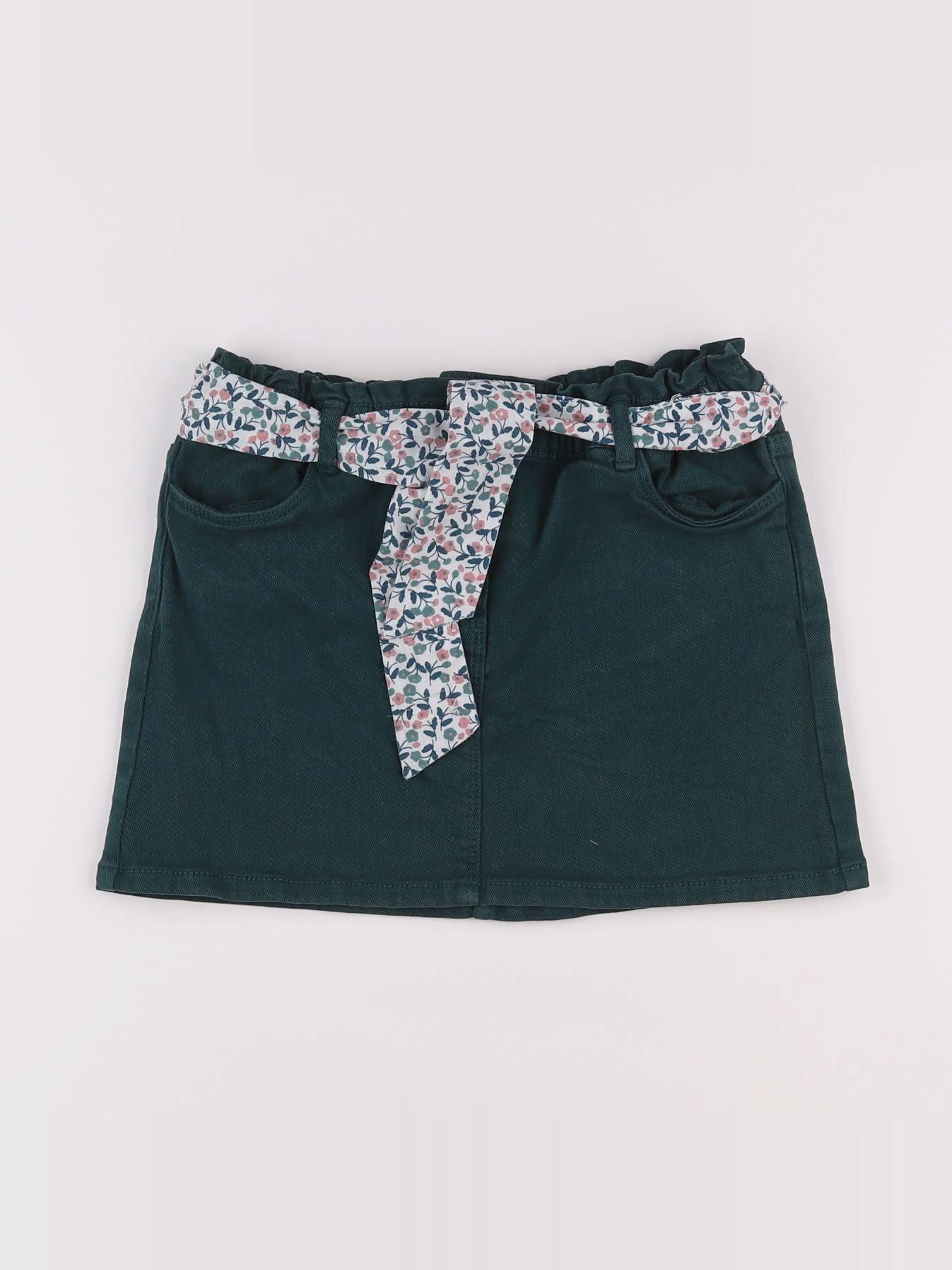 Vertbaudet - jupe vert - 9 ans