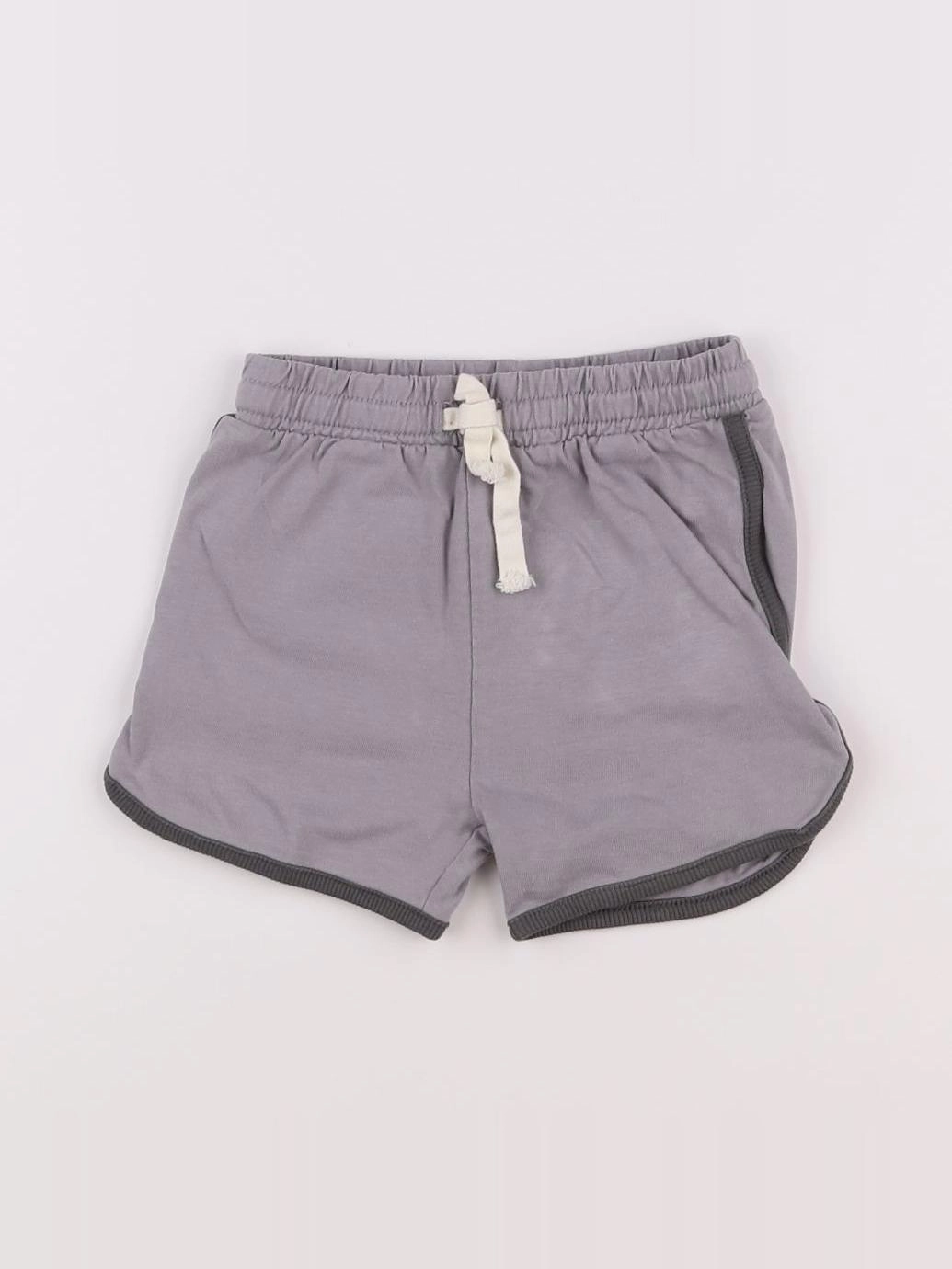H&M - short gris - 9/12 mois