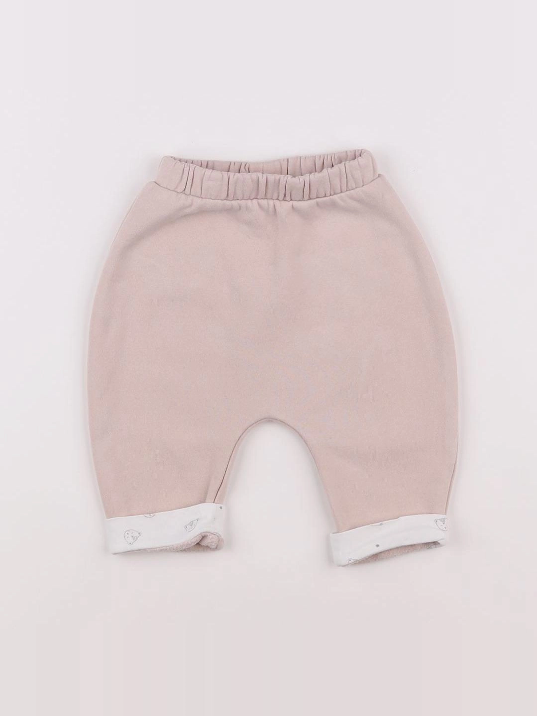 Vertbaudet - sarouel rose - 1 mois