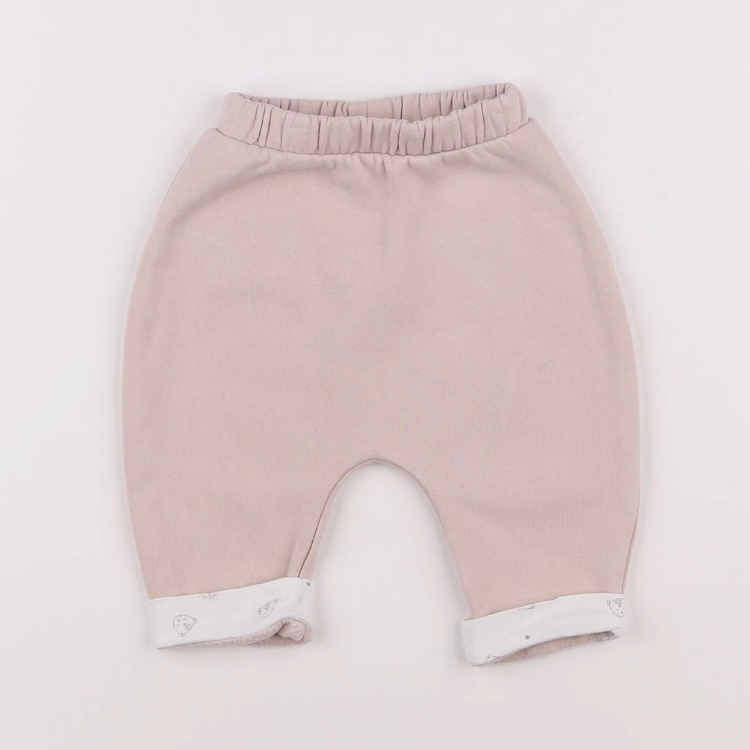 Vertbaudet - sarouel rose - 1 mois