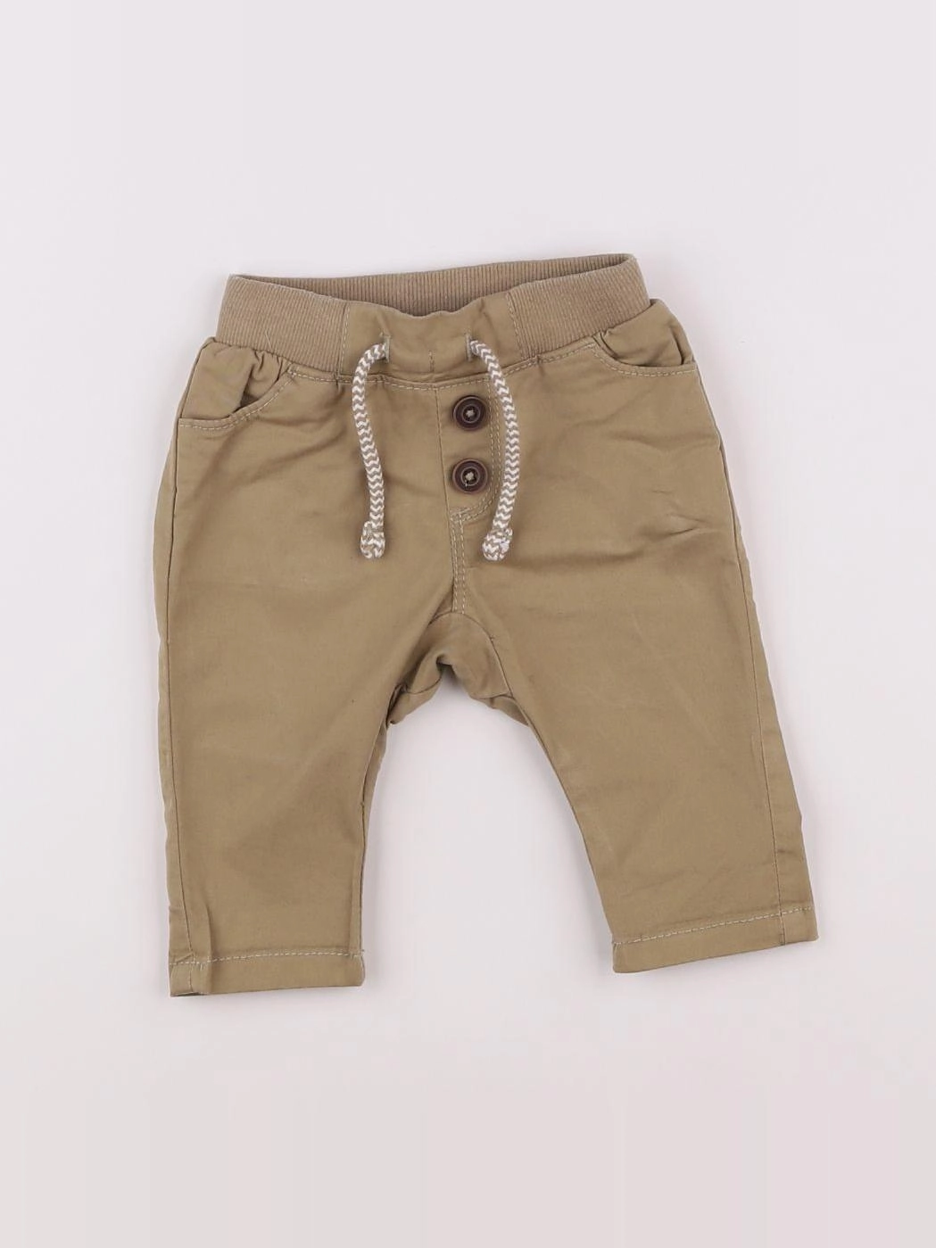 Tape à l'oeil - pantalon beige - 3 mois