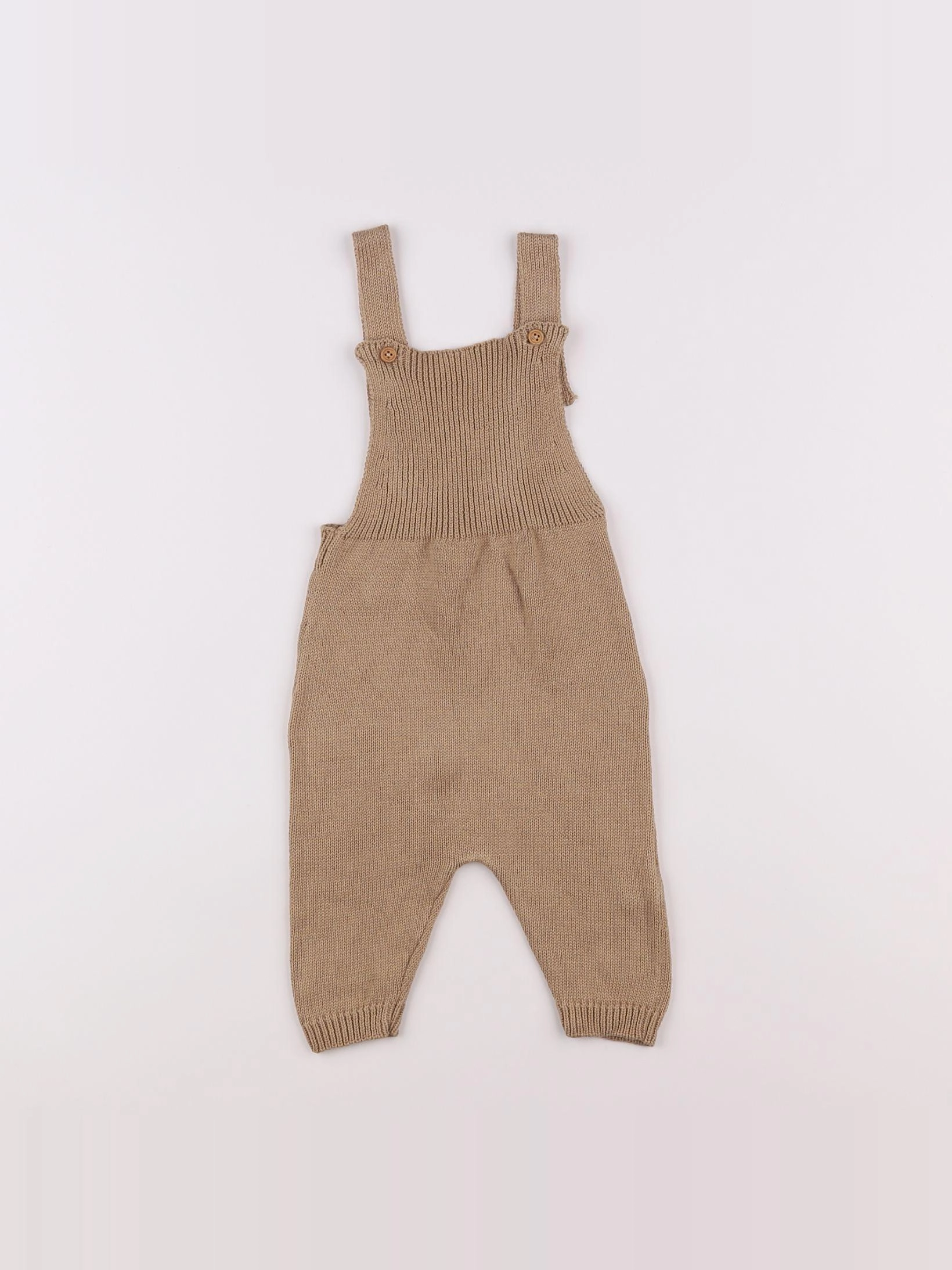 Natalys - salopette beige - 3 mois
