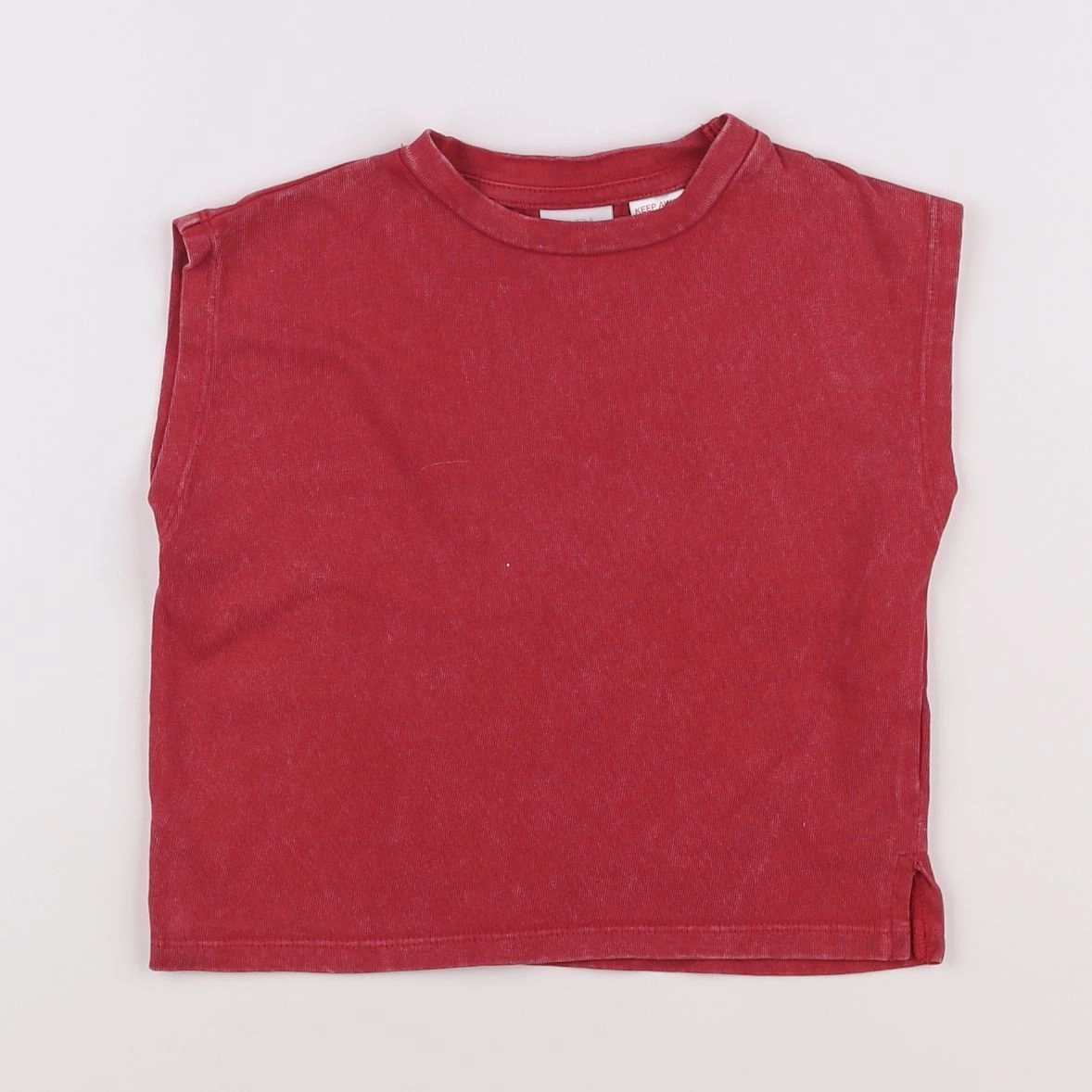 Zara - tee-shirt rouge - 9/12 mois