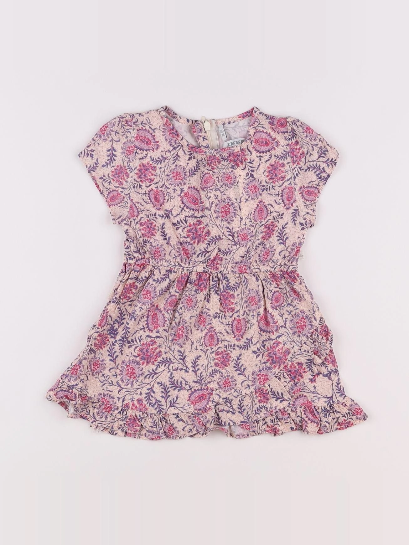 IKKS - robe rose - 12 mois