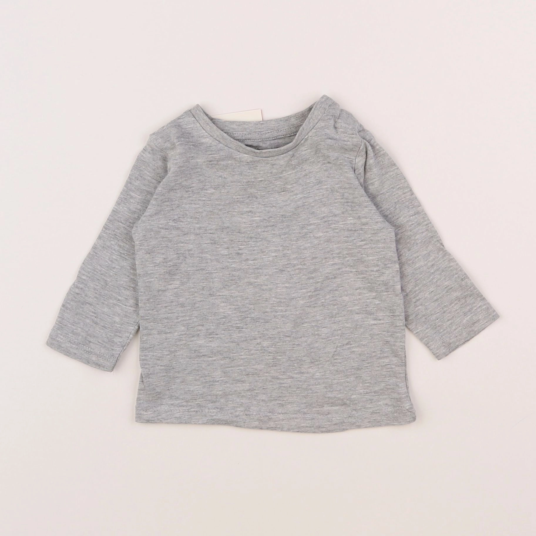 Vertbaudet - tee-shirt gris - 3 mois