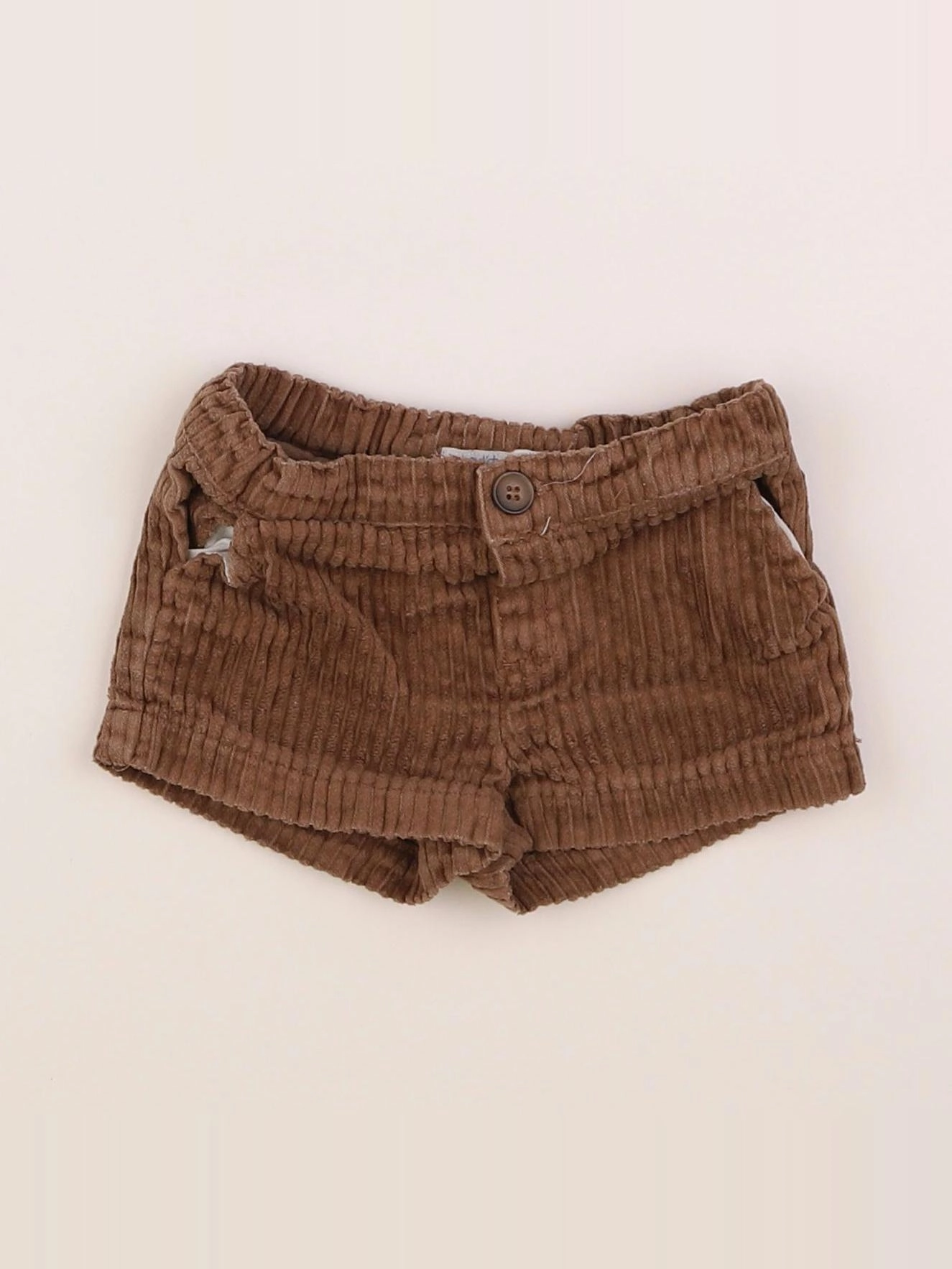 Boutchou - short marron - 6 mois