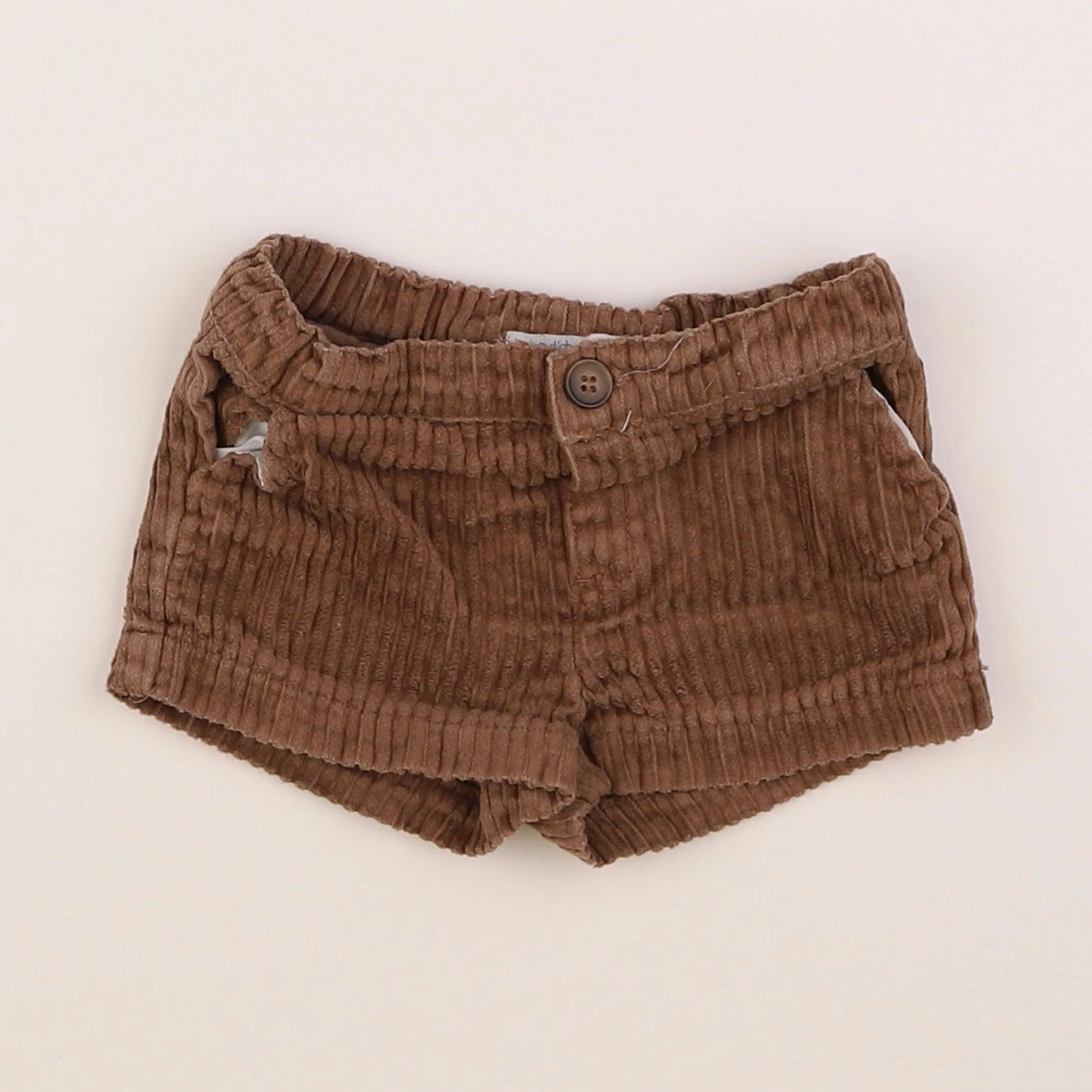 Boutchou - short marron - 6 mois